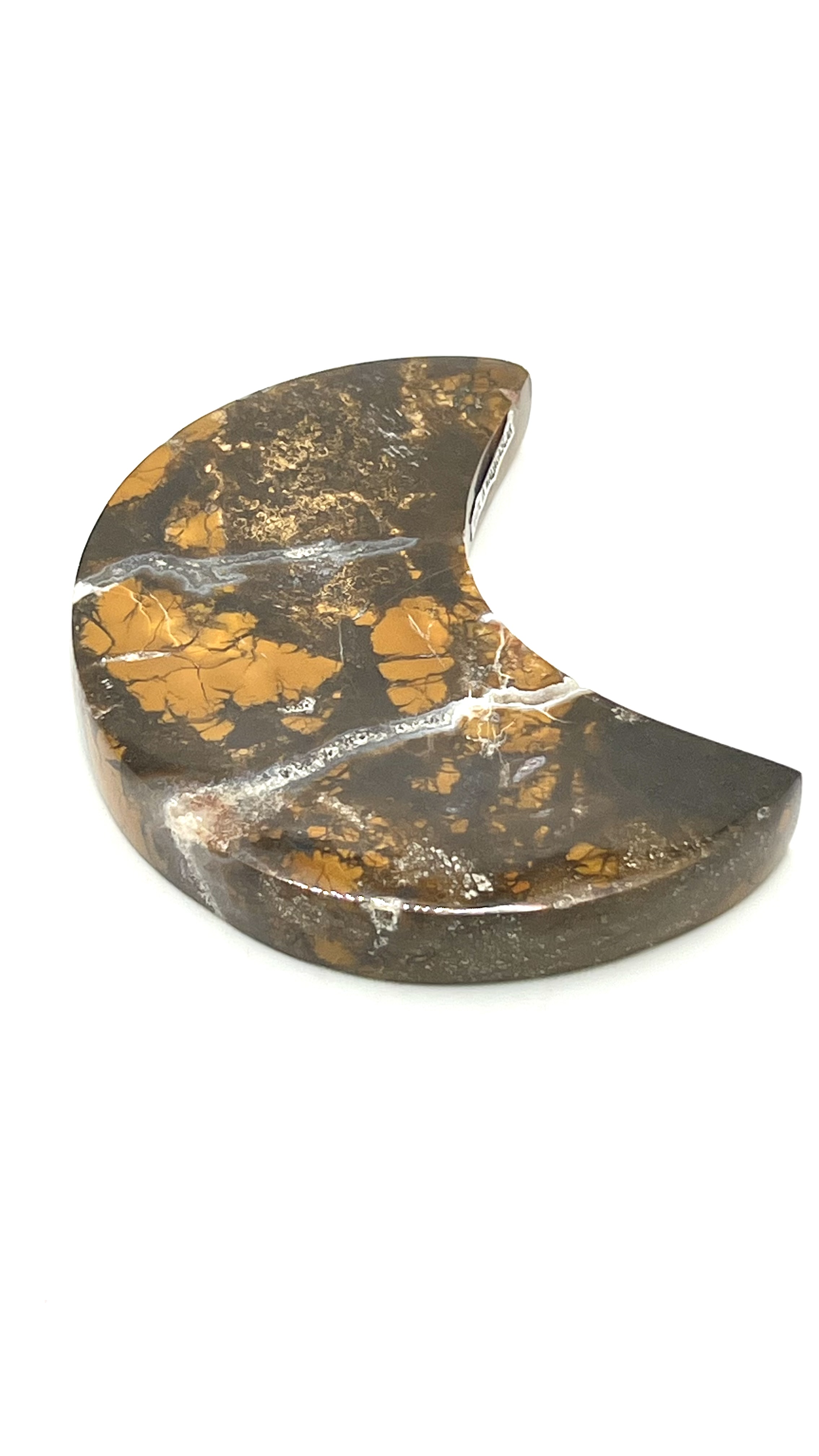 Ocean Jasper Crystal Moon 3-4" New Arrivals