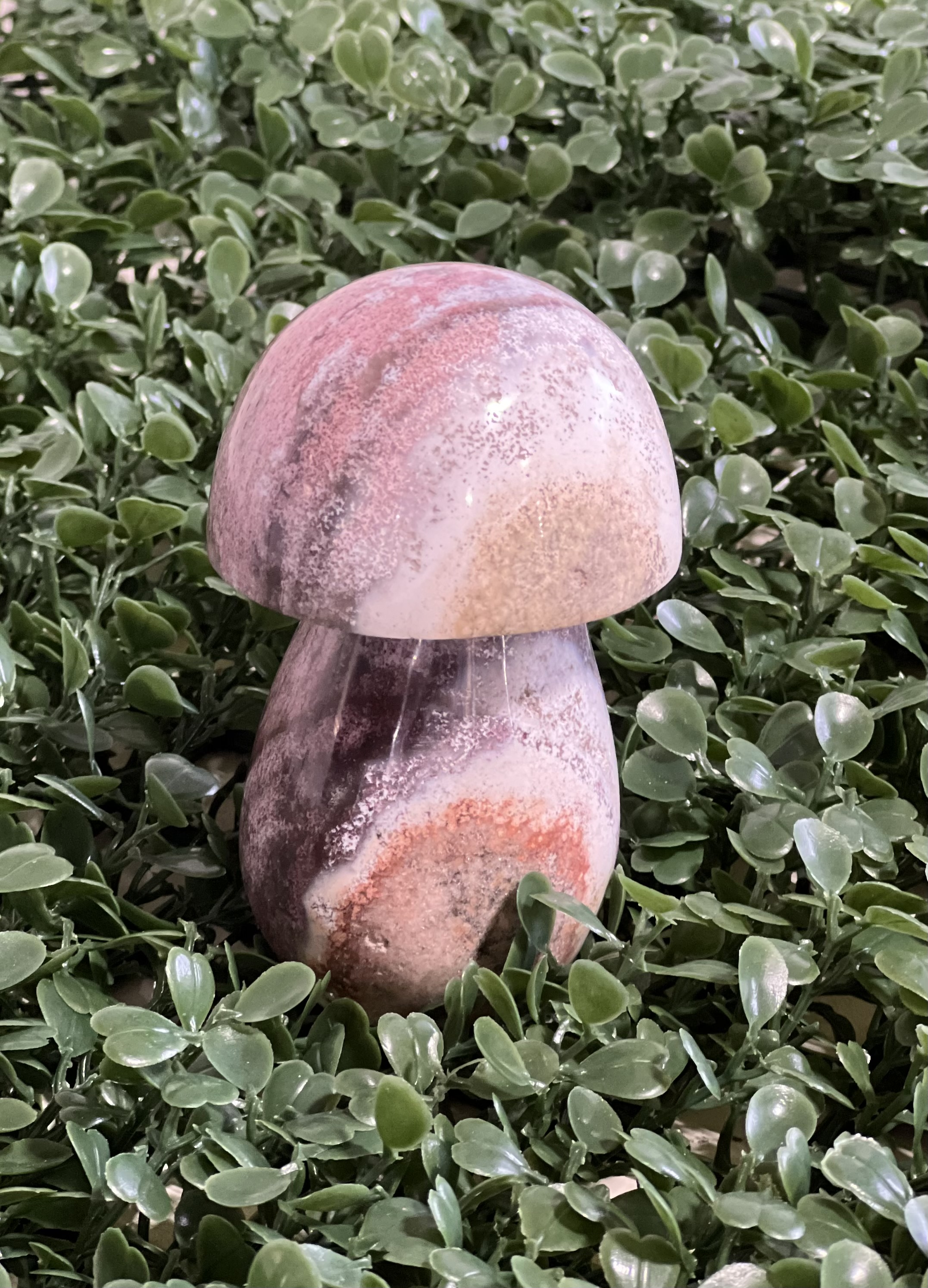 Ocean Jasper Mushroom 3-4" 