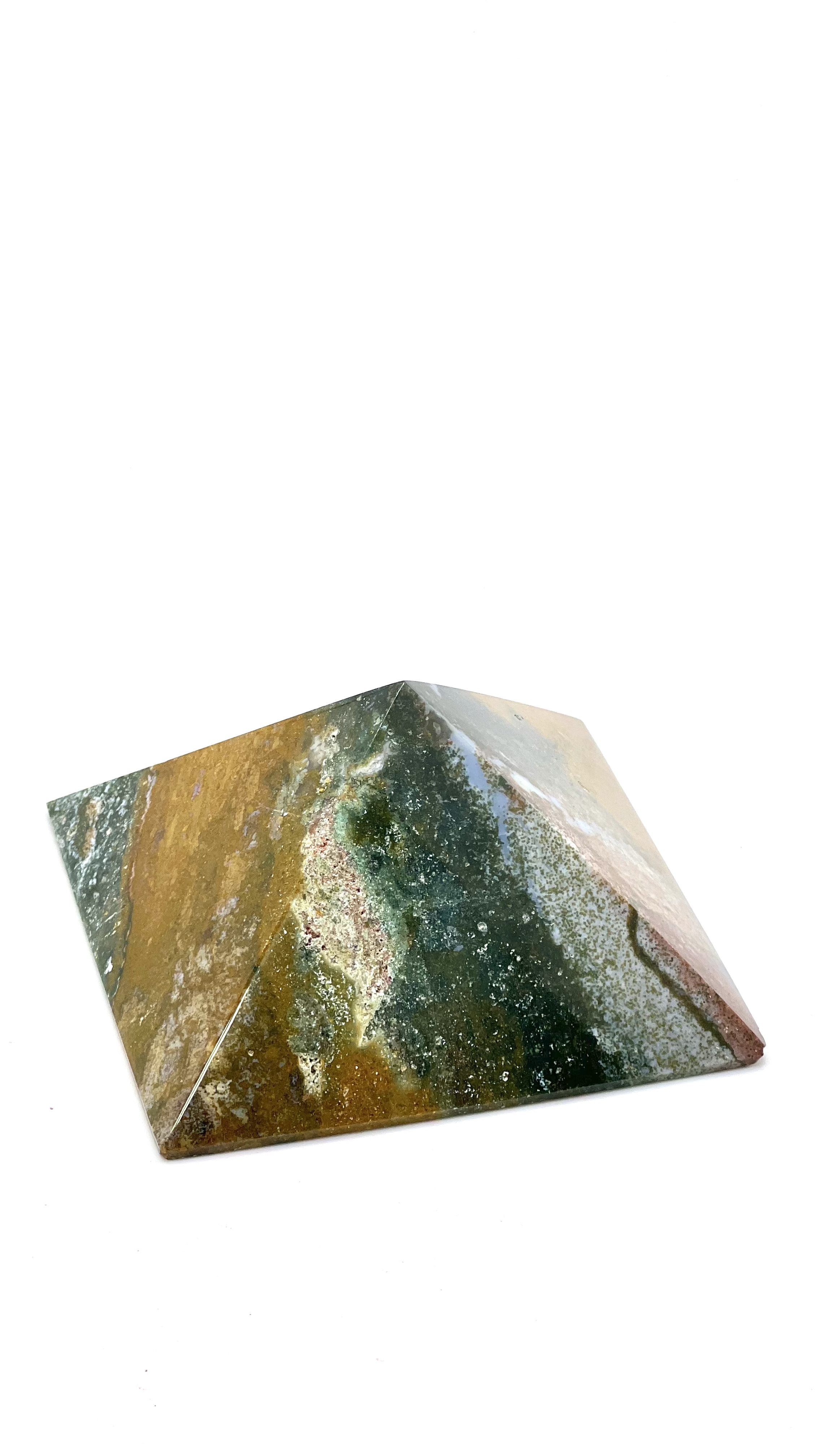 Ocean Jasper Pyramid 3-4"