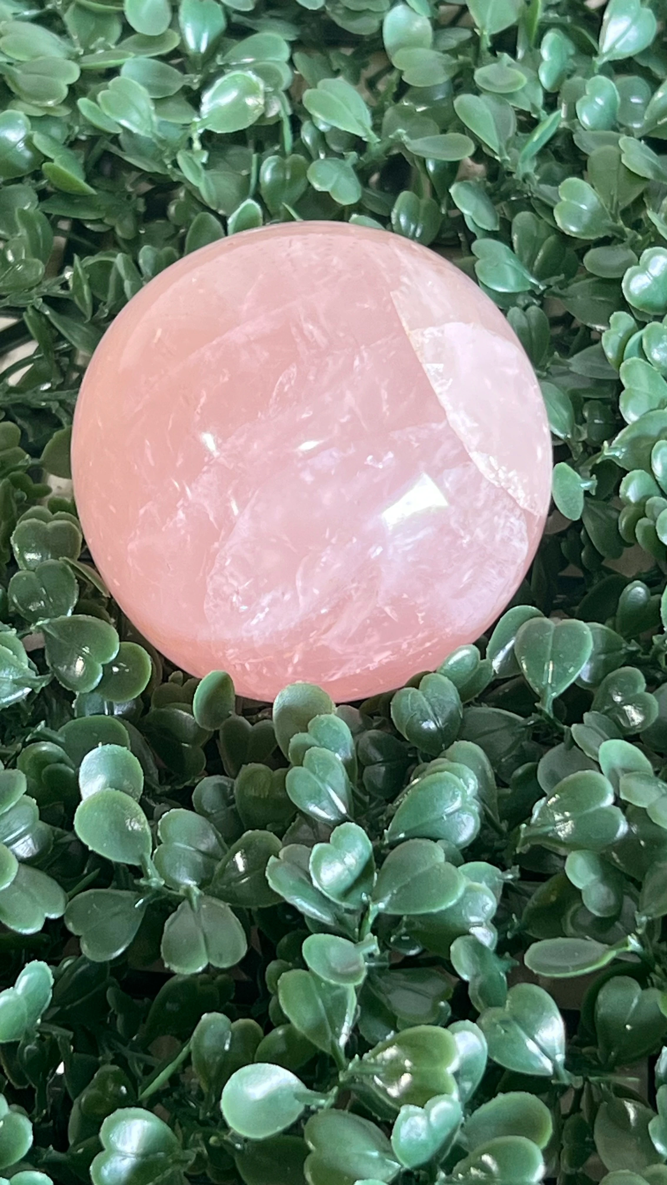 Rose Quartz Sphere 2-3" 