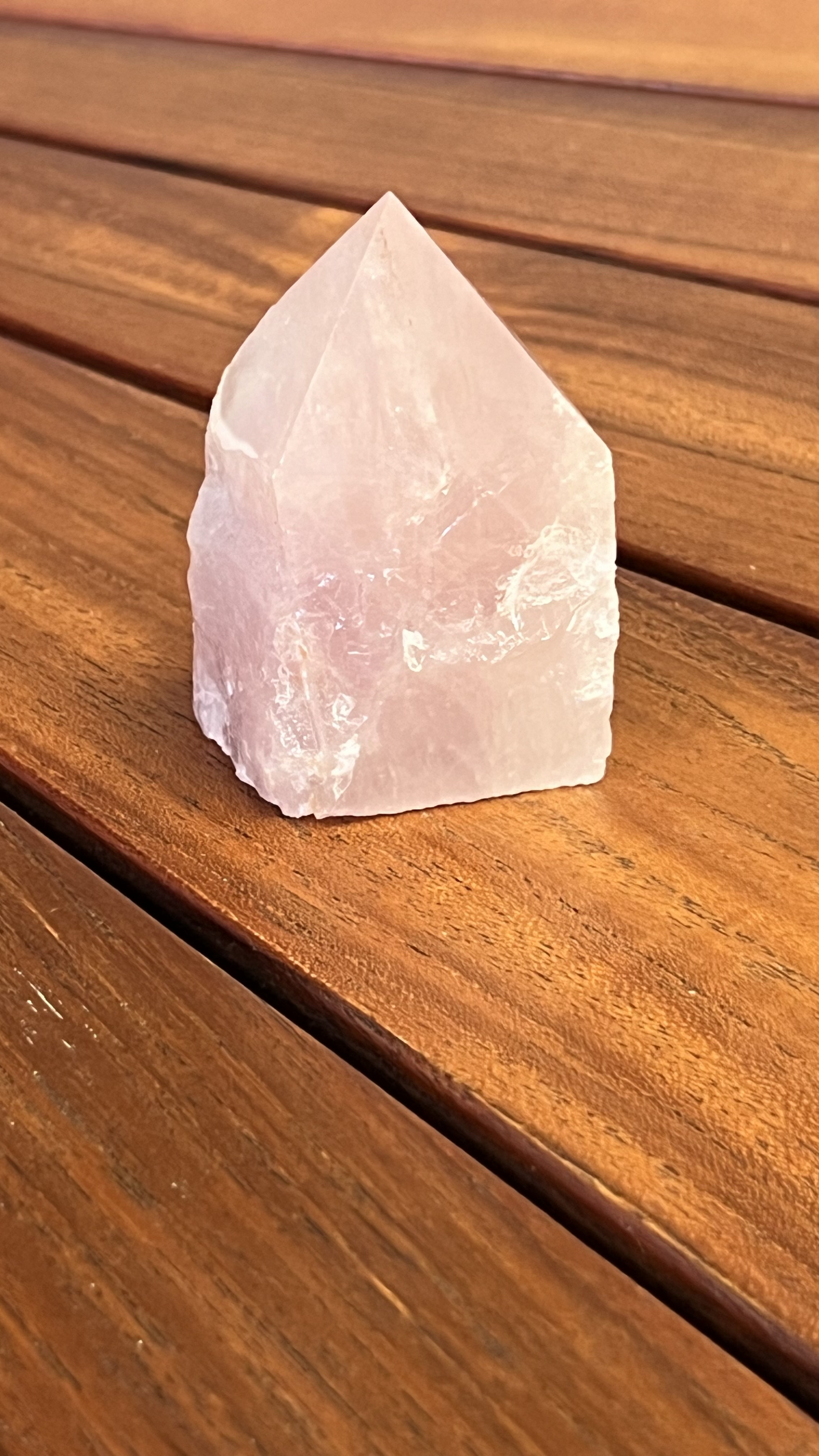 Rose Quartz Rough Point 3-5" New Arrivals