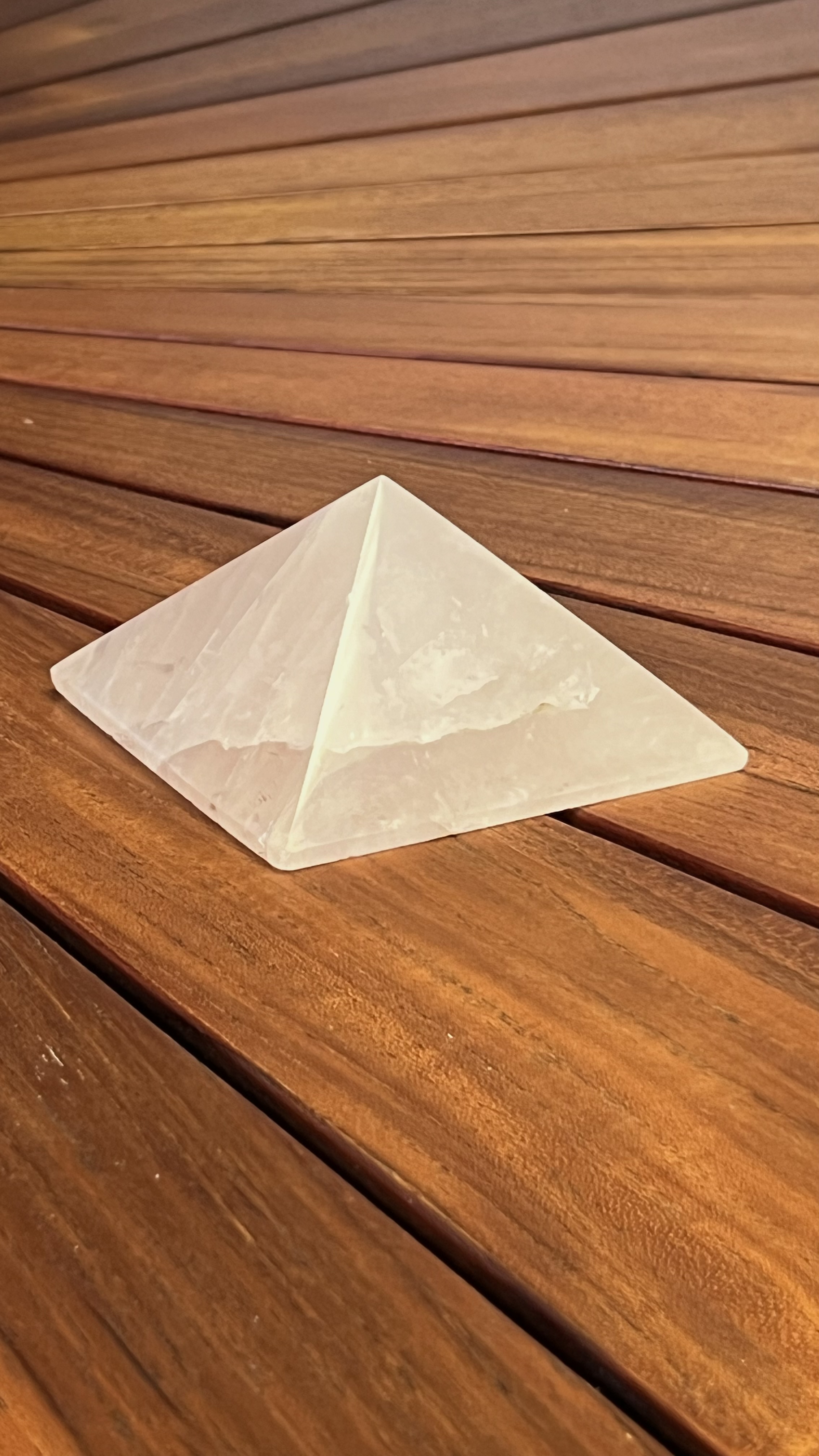 Rose Quartz Pyramid 2-2.5" New Arrivals