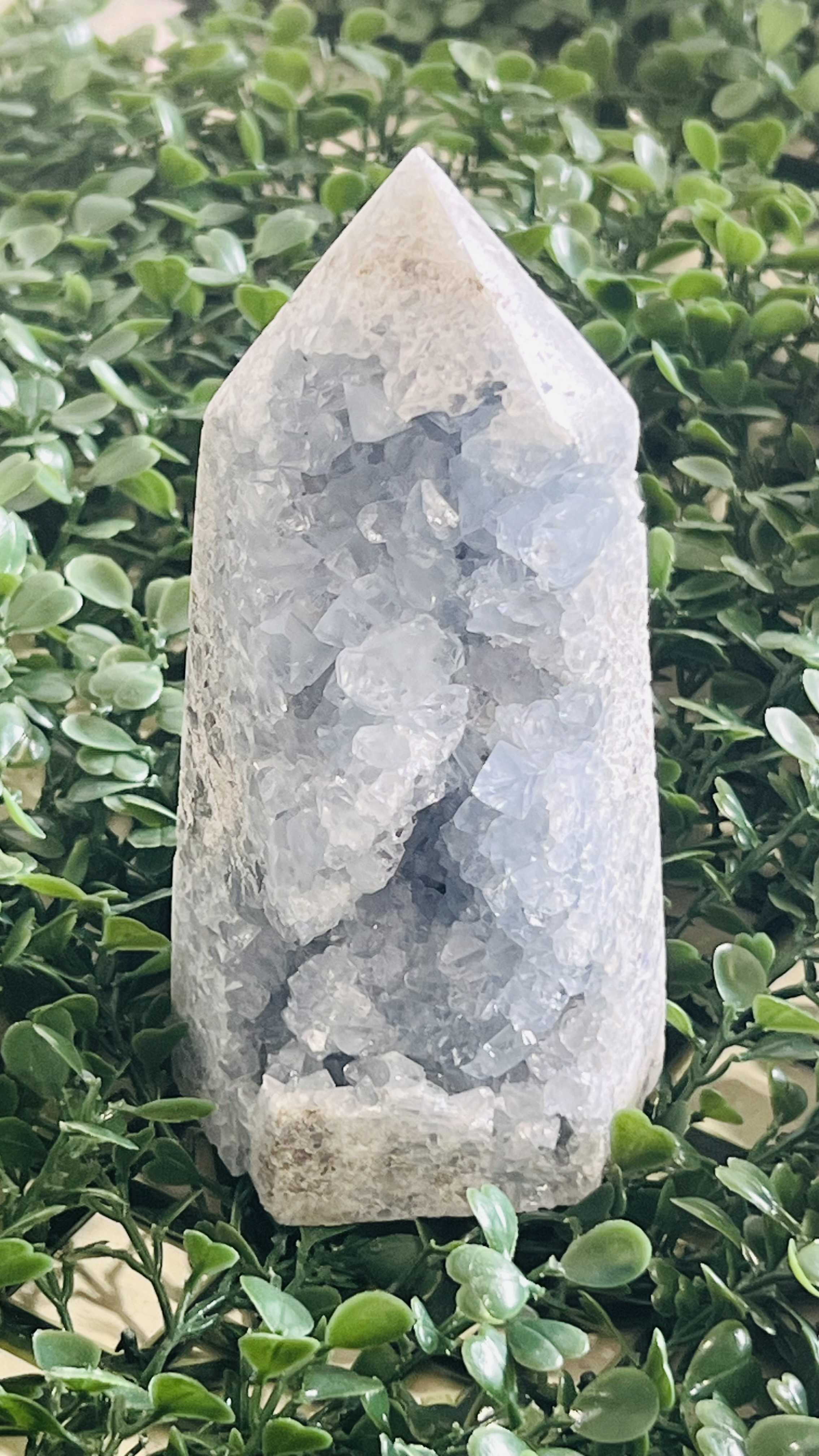 Celestite Tower Cluster 4.55" New Arrivals VD Importers Inc.