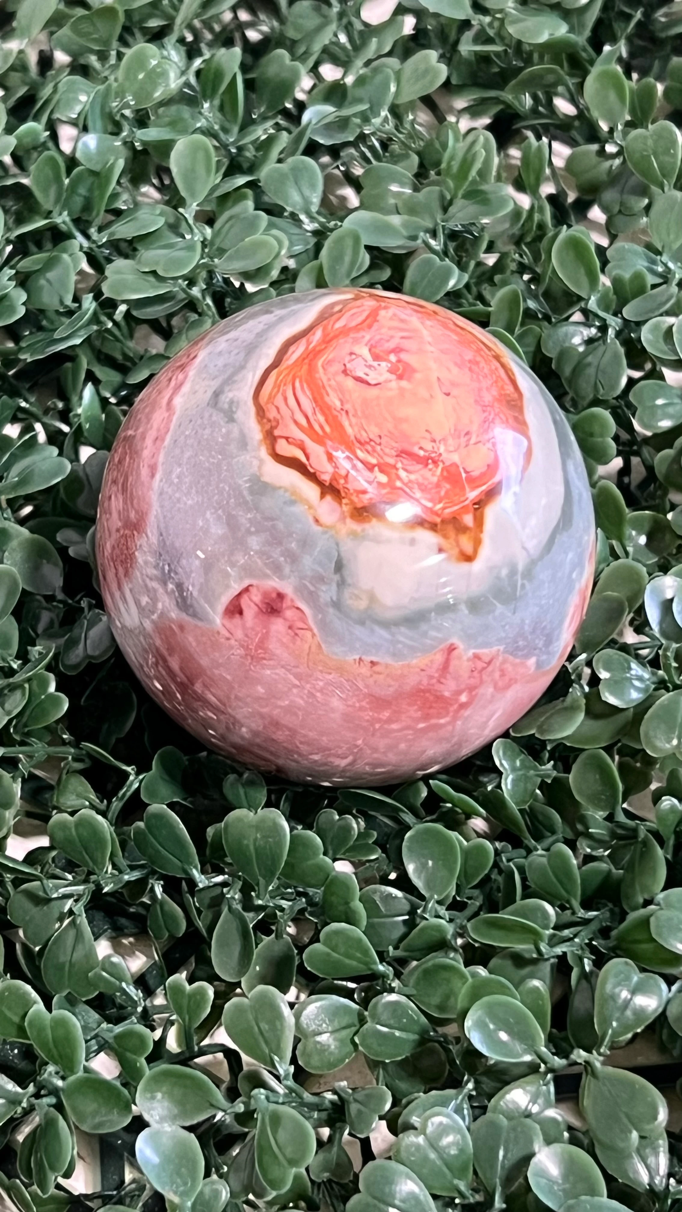 Polychrome Desert Jasper Sphere 60-80mm