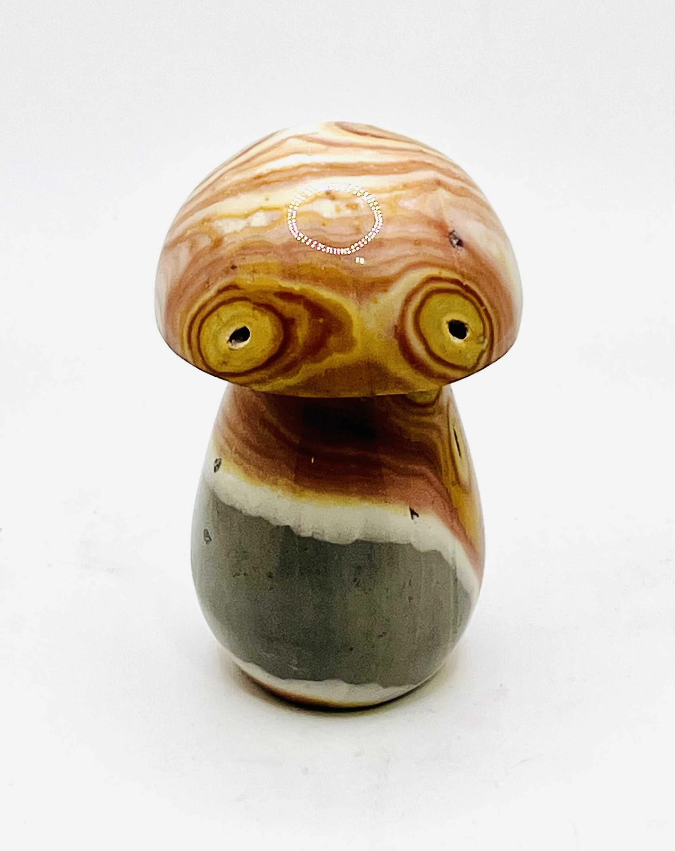 Polychrome Desert Jasper Mushroom 4-5"