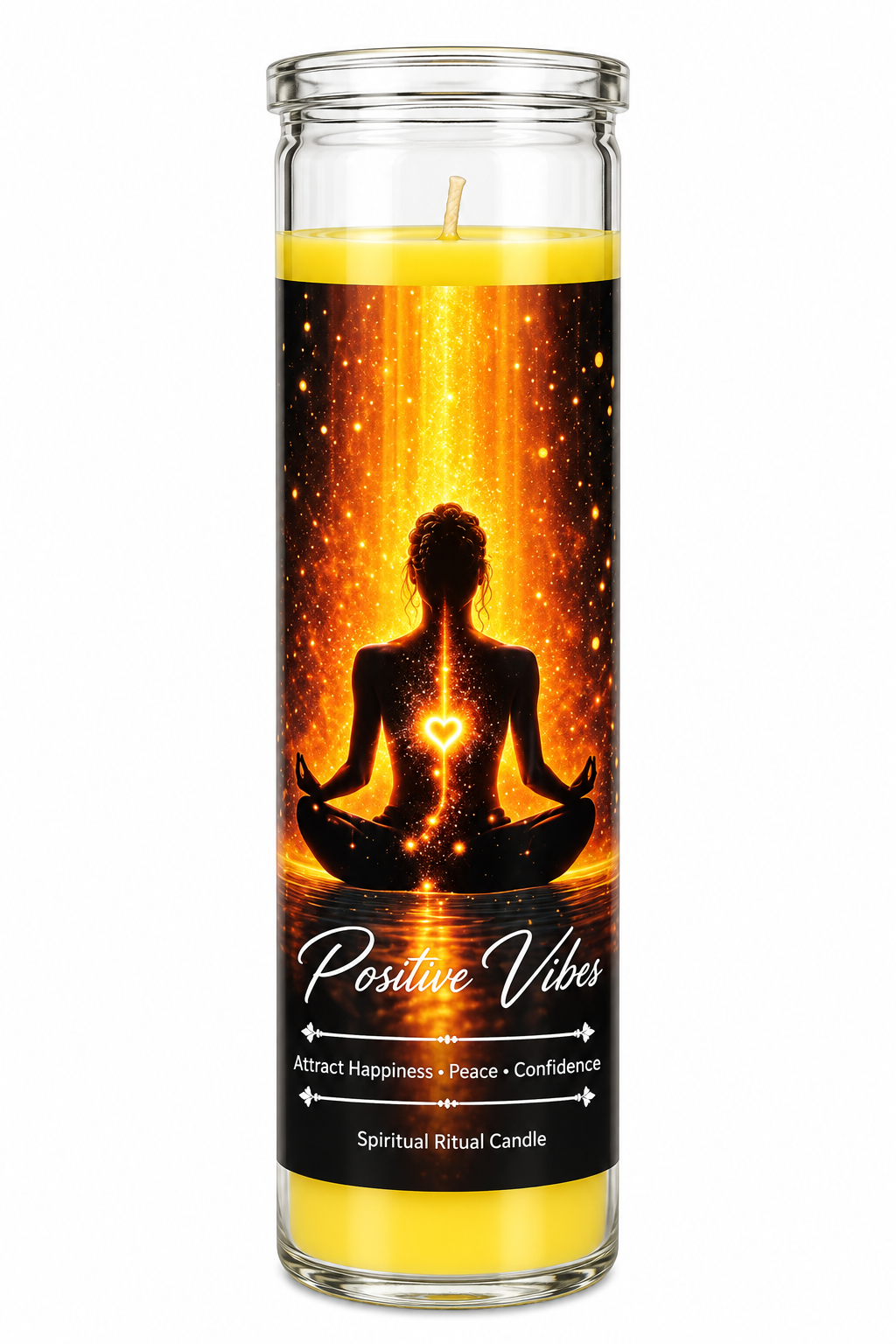 Positive Vibes 7 Day Scented Ritual candle