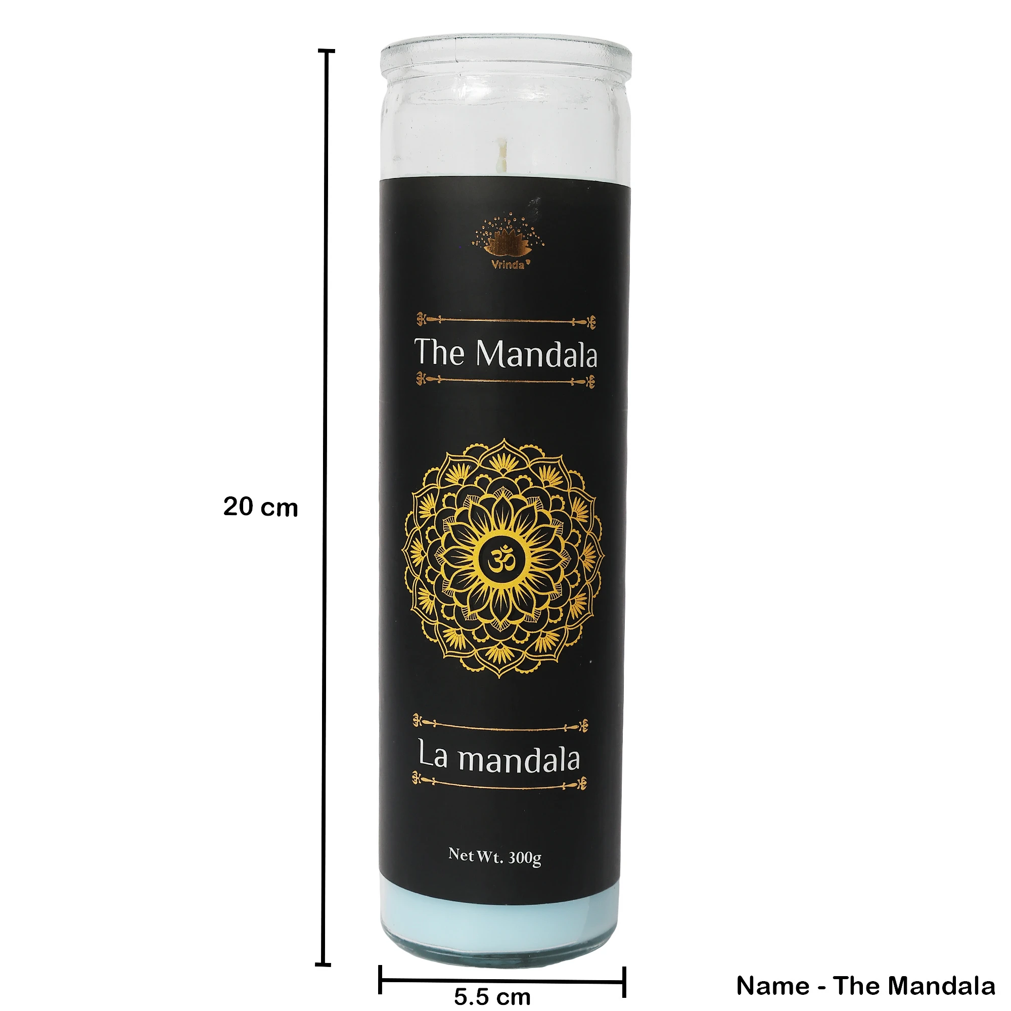 The Mandala 7 Day Scented Ritual candle