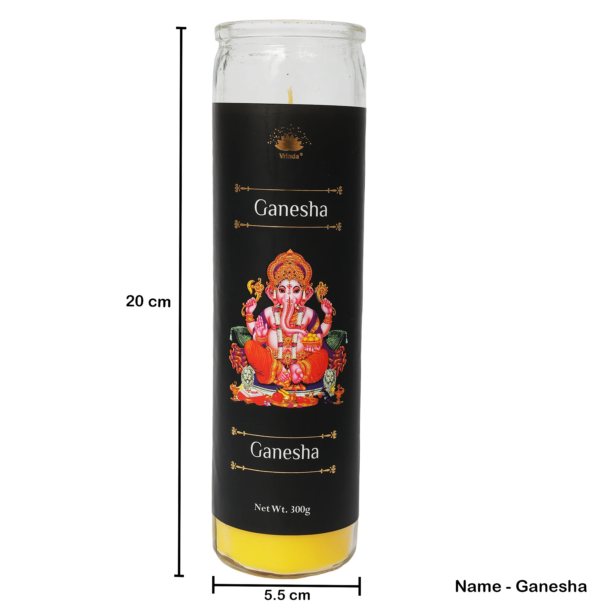 Ganesha 7 Day Scented Ritual candle