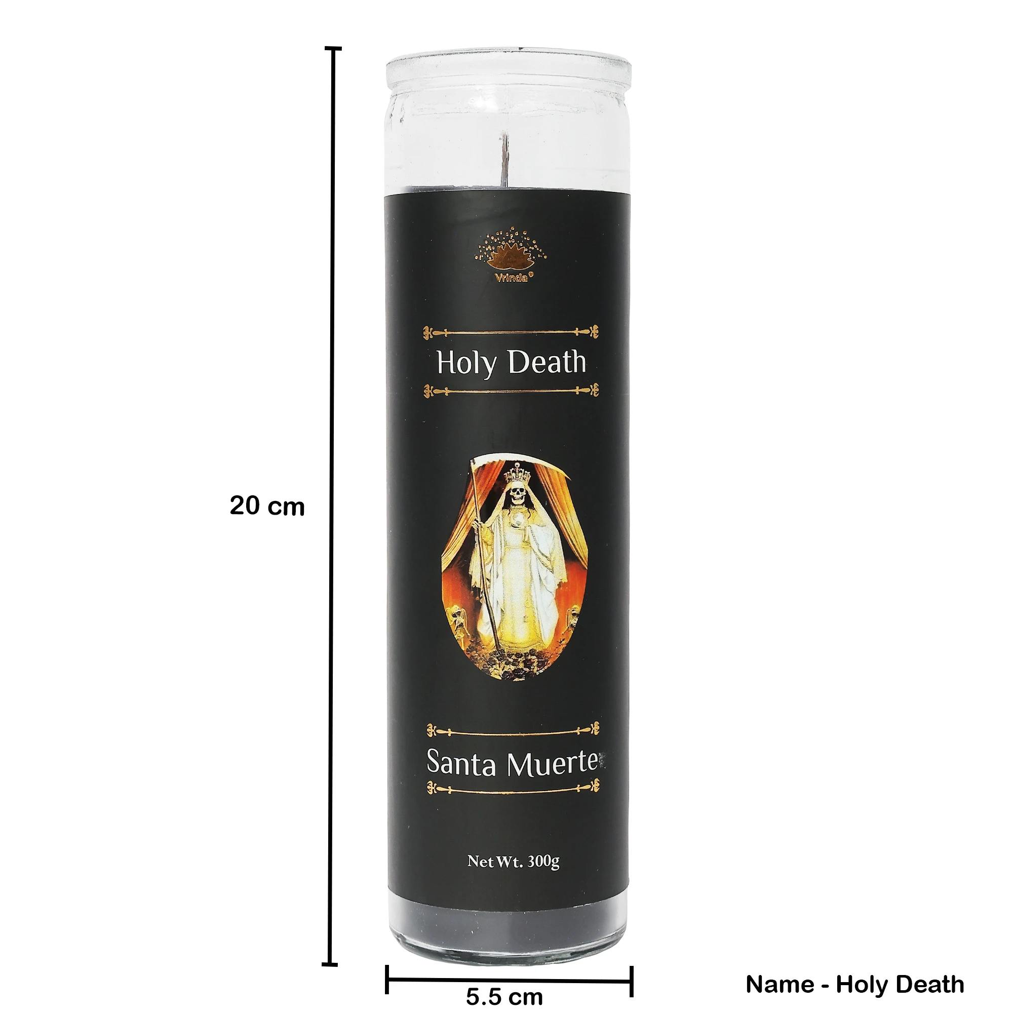 Holy Death 7 Day Scented Ritual candle