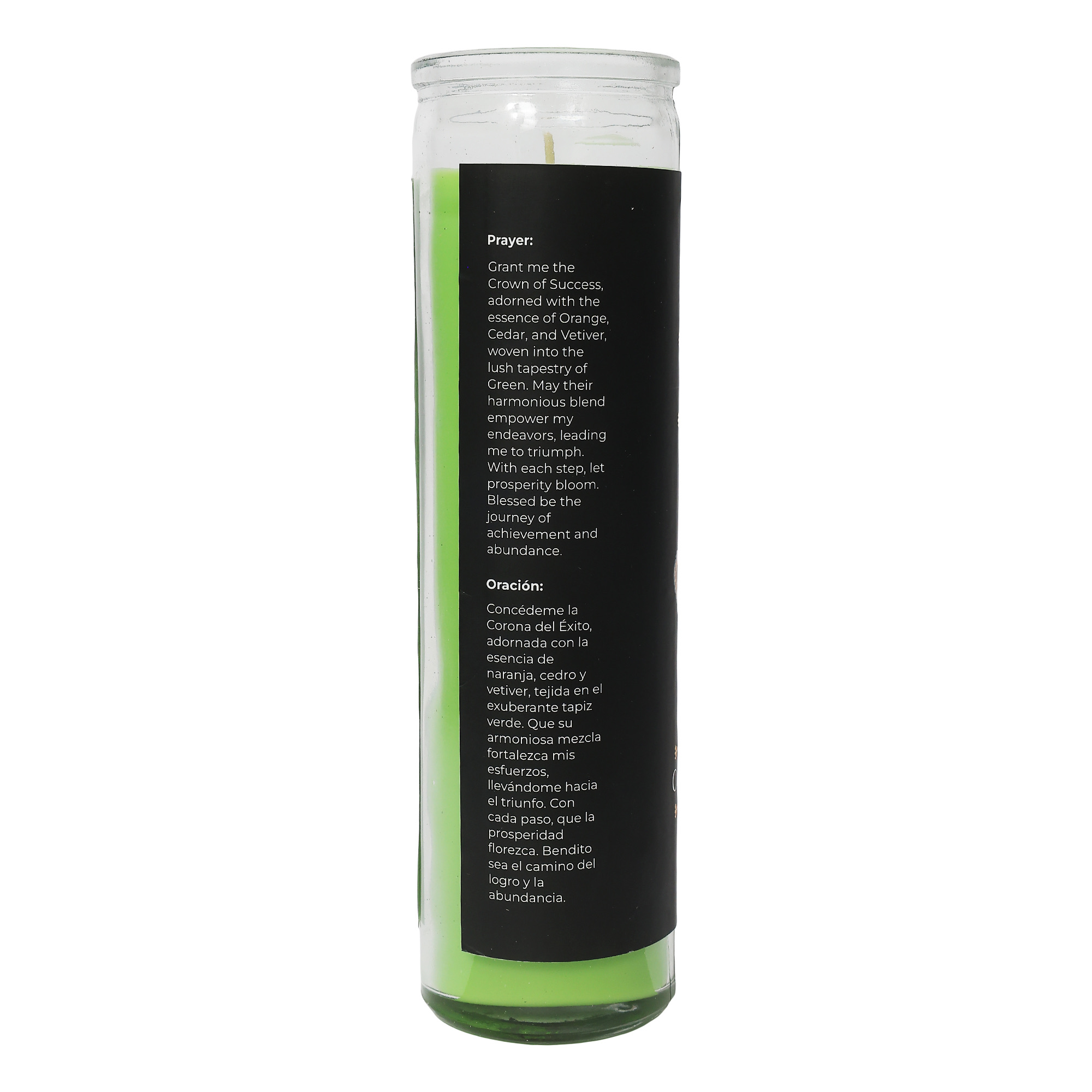 Crown of Success 7 Day Scented Ritual candle