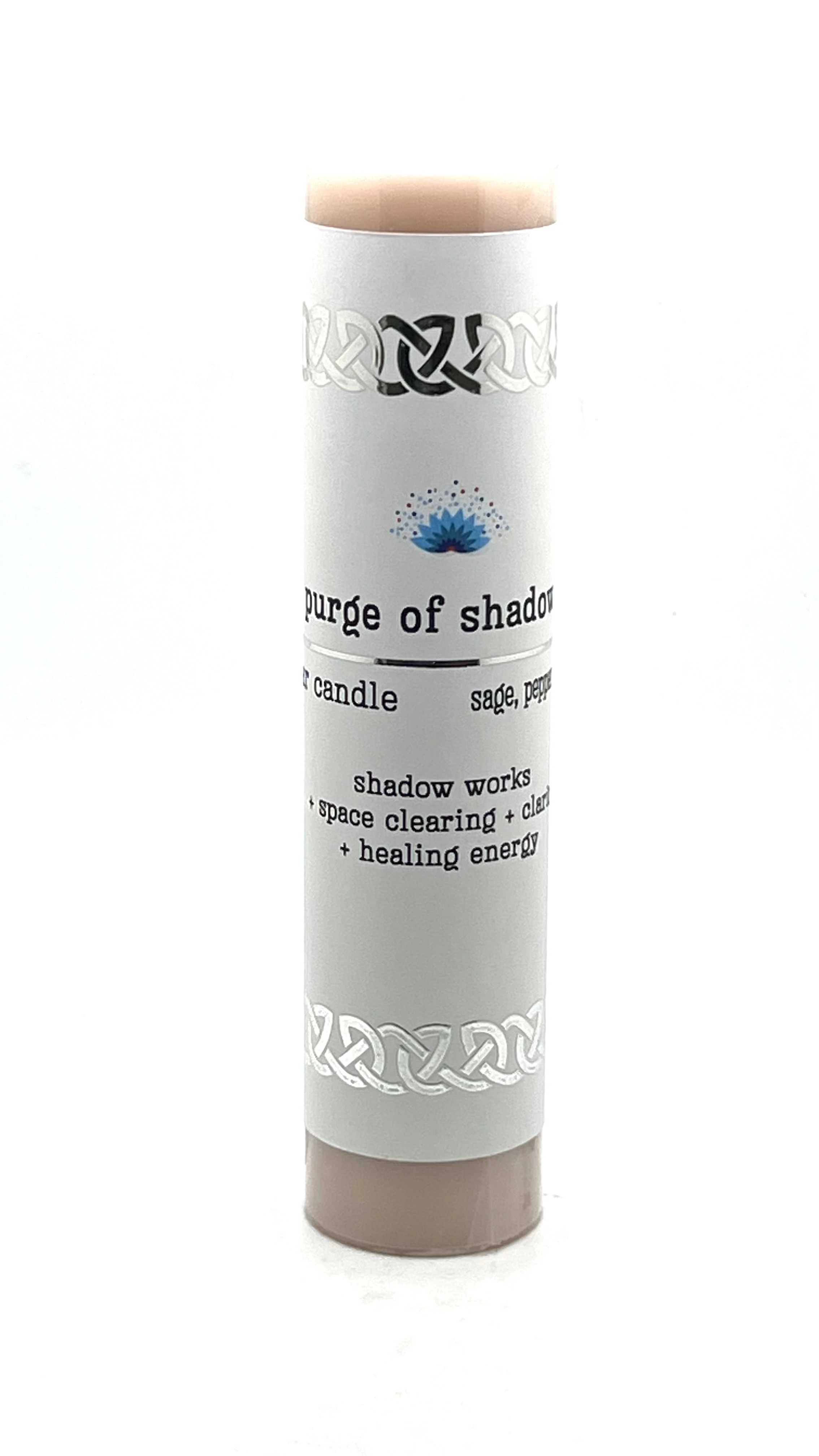 Manifestation Pillar Candle Purge of Shadows 7"x1.5" 