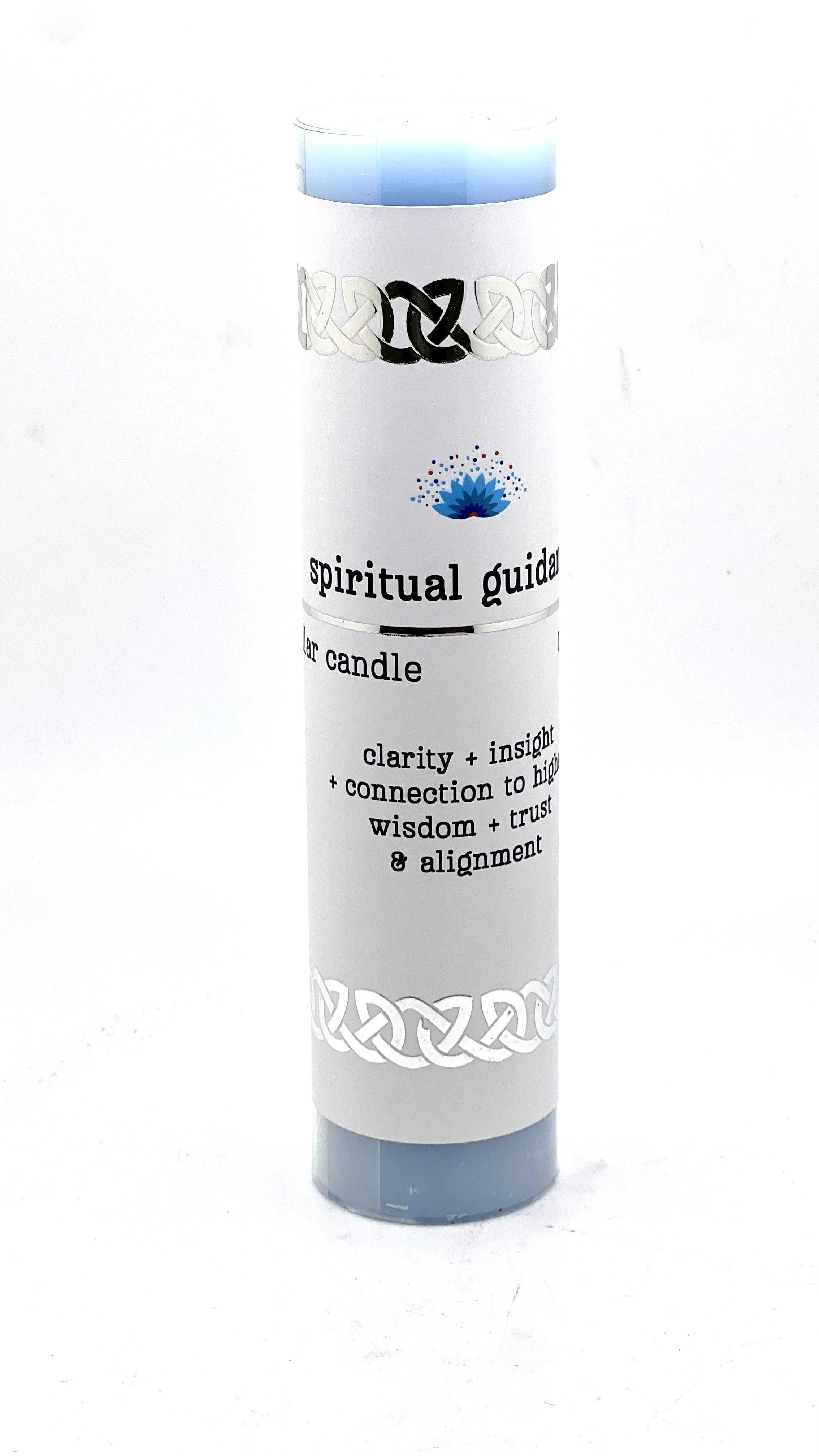 Manifestation Pillar Candle Spiritual Guidance 7"x1.5"