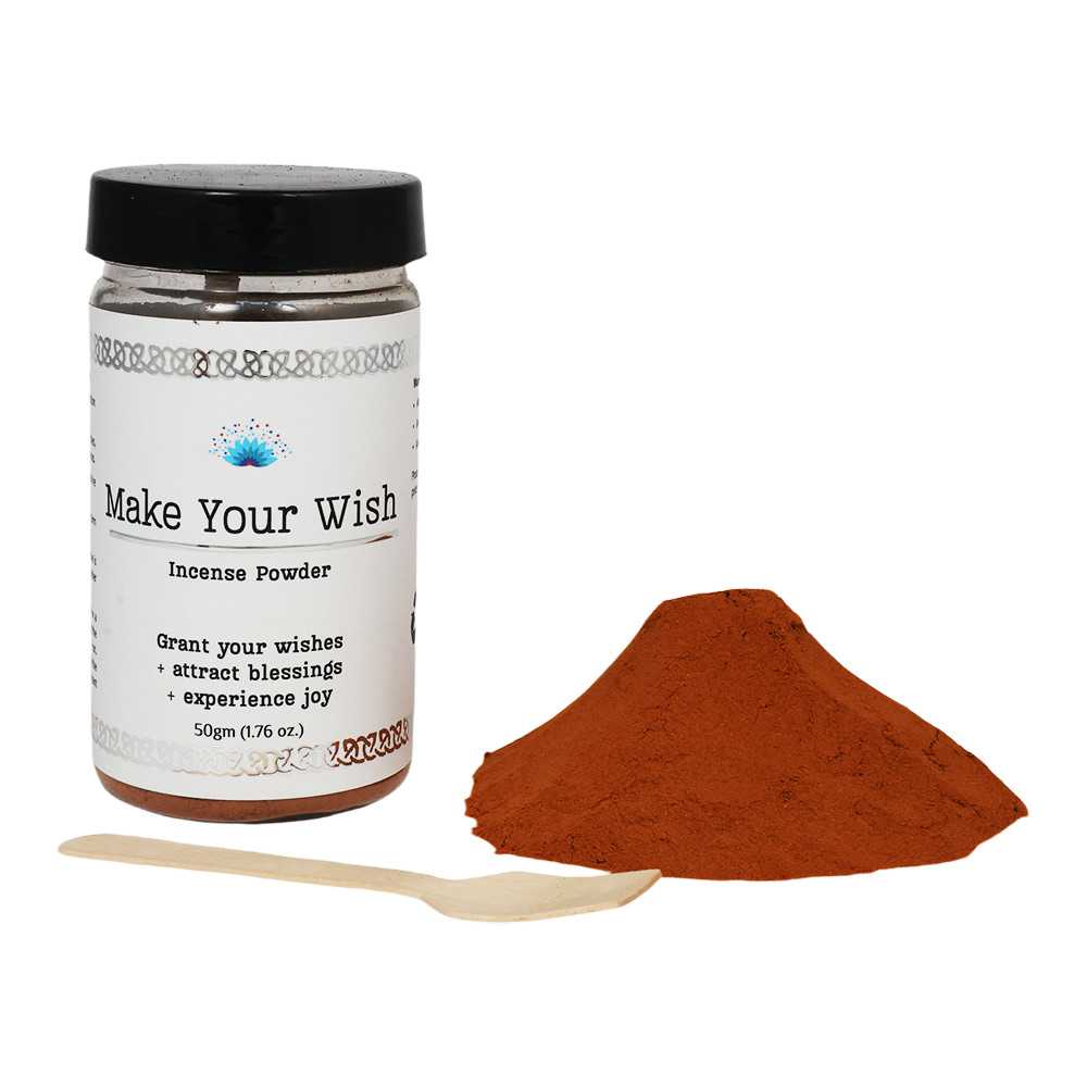 Make Your Wish Incense Powder 50gm Shop VD Importers Inc.