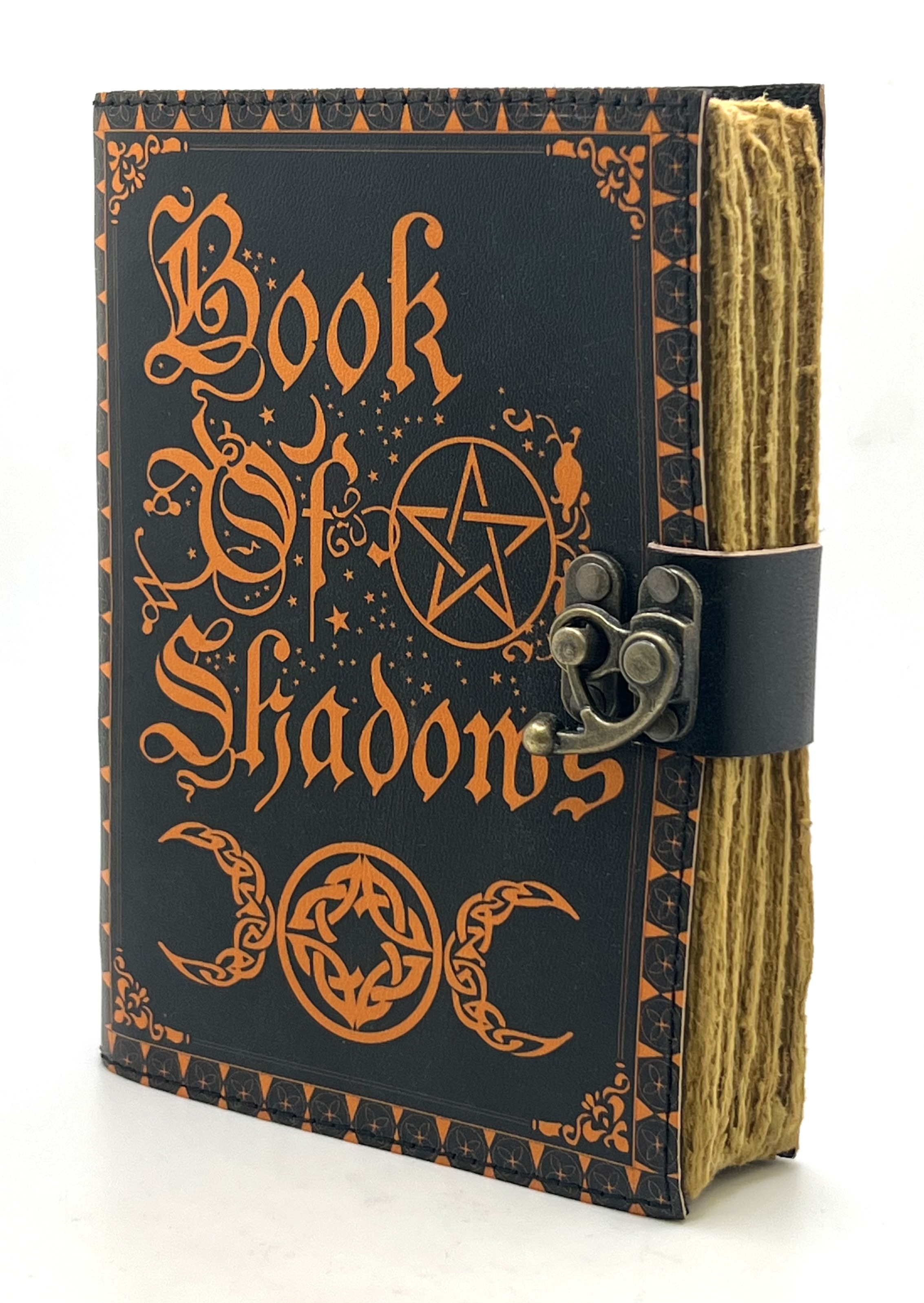 Paper Journal Deckle Paper Book of Shadows, approx. 5"x7" New Arrivals VD Importers Inc.