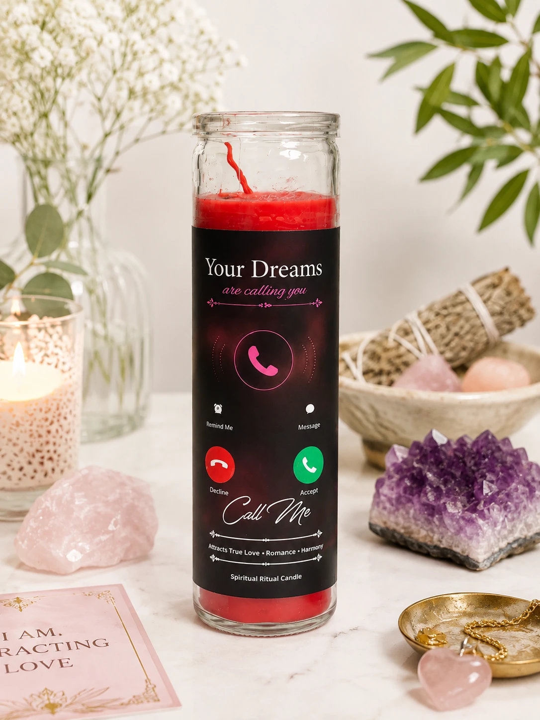 Call Me 7 Day Scented Ritual candle