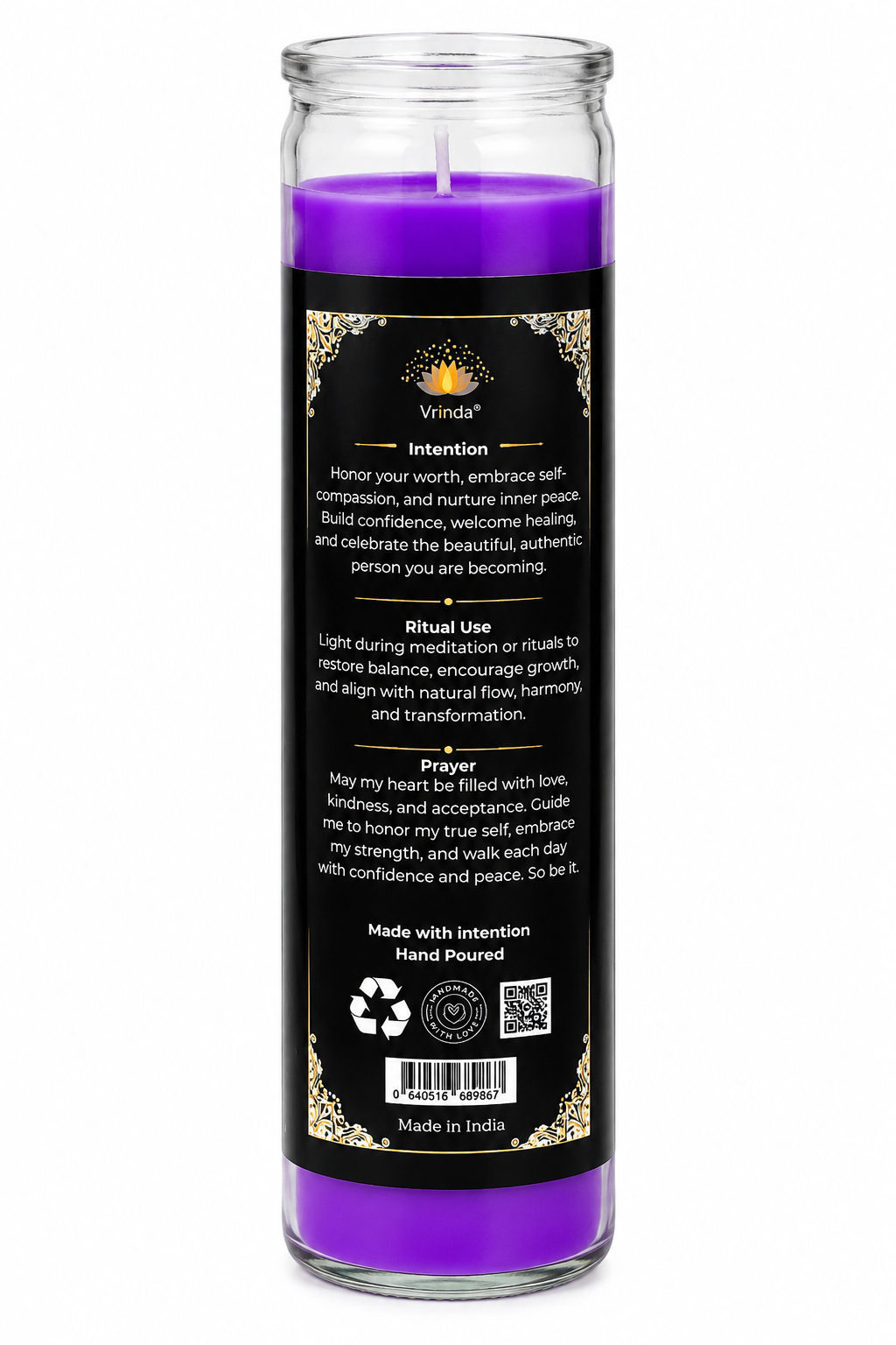 Self Love 7 Day Scented Ritual candle