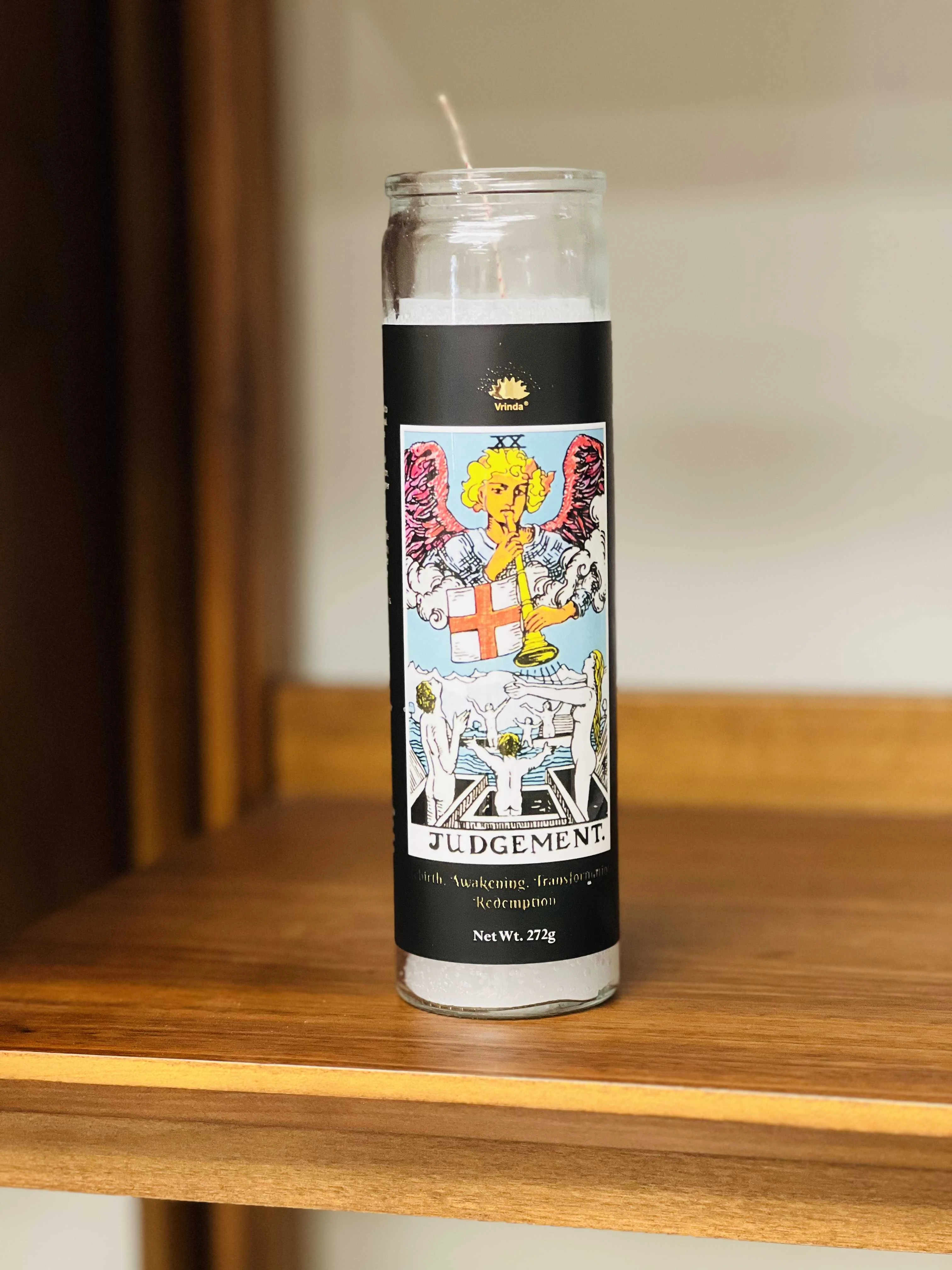 Judgement Tarot candle