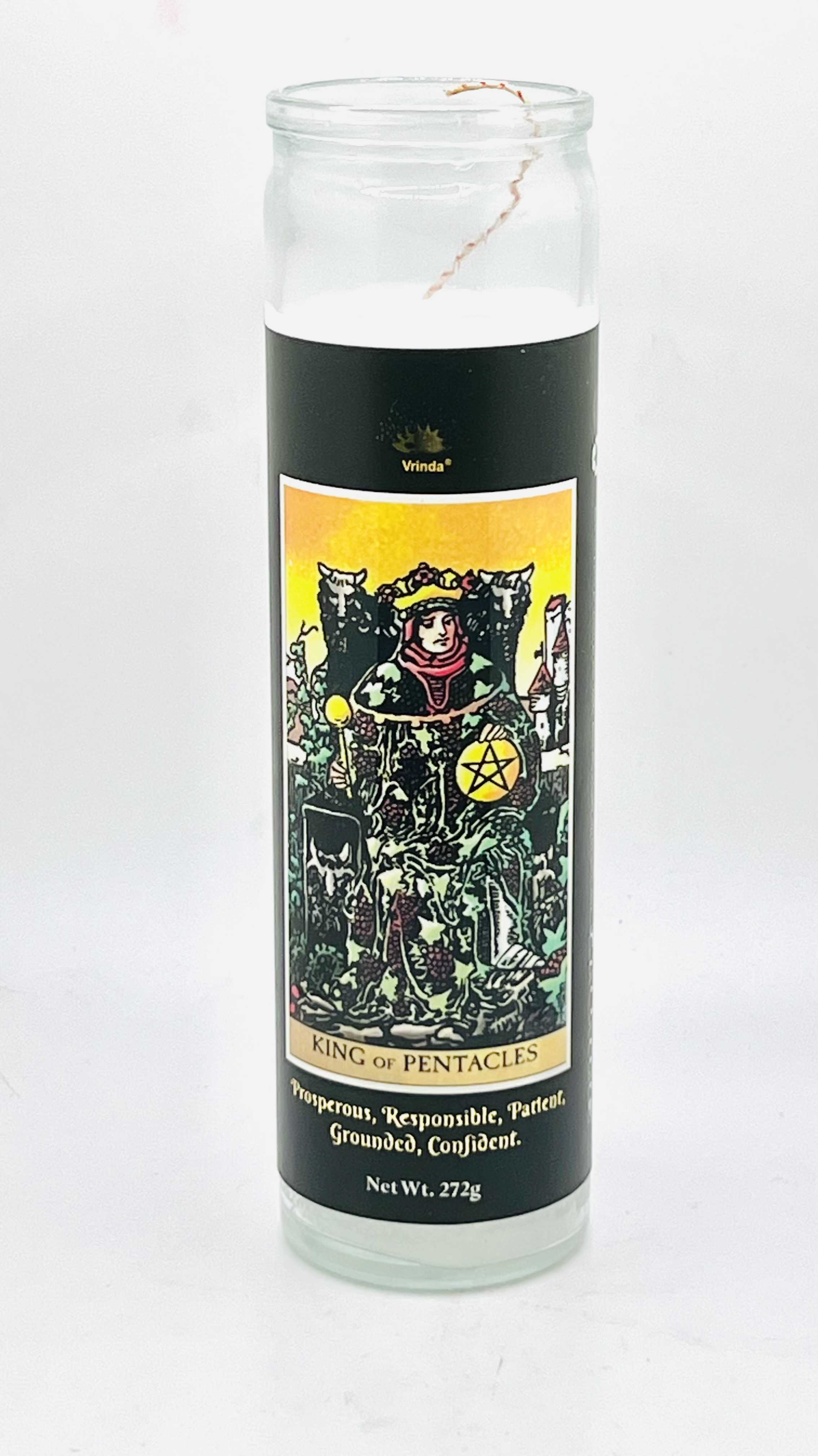 Knight of Pentacles Tarot candle New Arrivals VD Importers Inc.