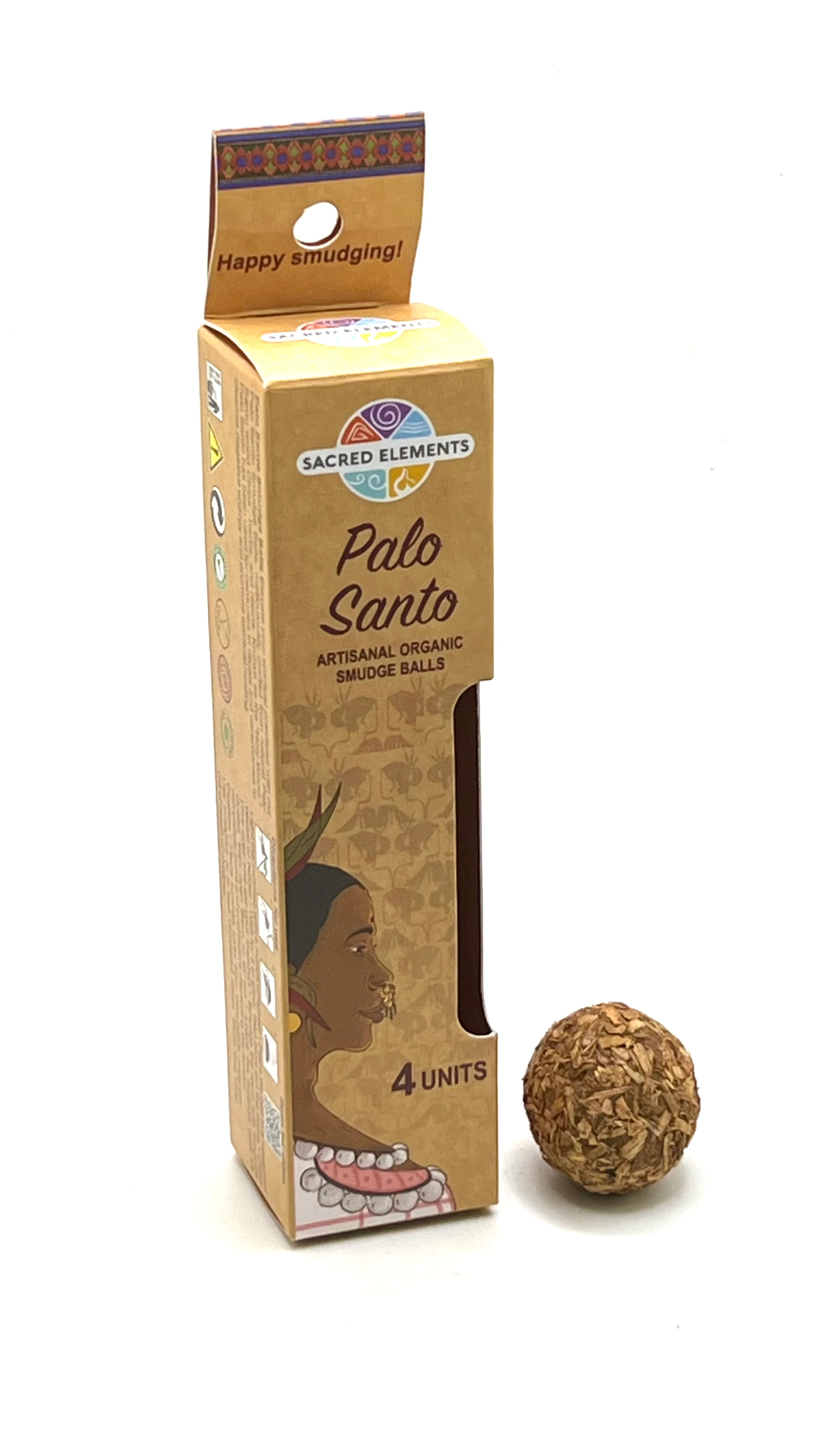 Palo Santo organic Smudge Bombs (4 unit in a pack) 12pack