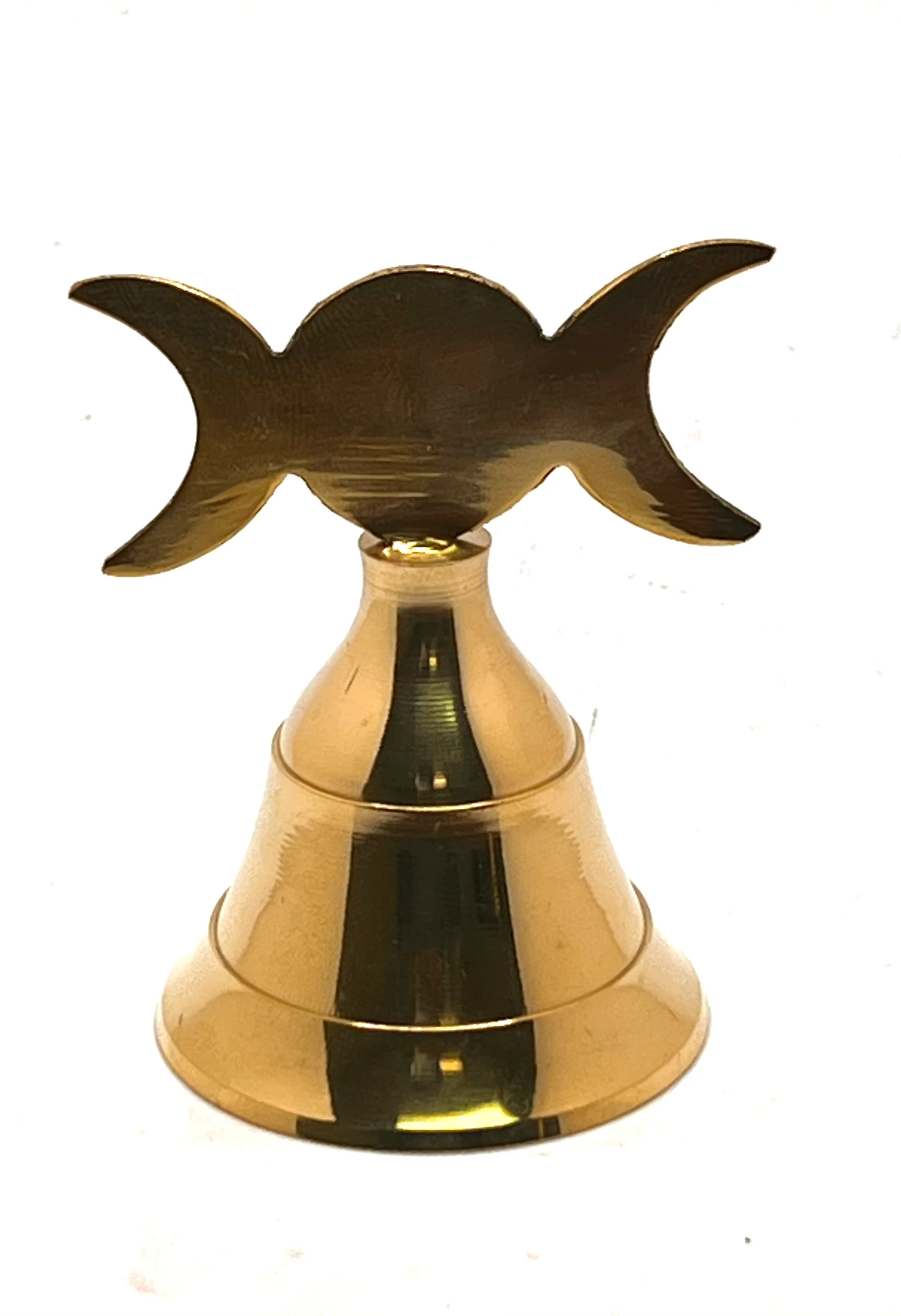 Brass Bell 4" (Triple Moon)