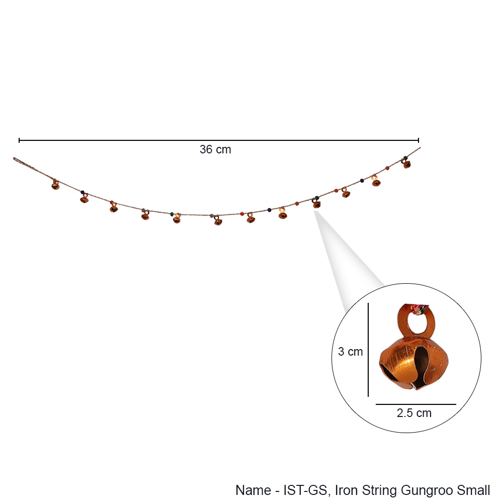 Iron Bell String "Ghungroo" small
