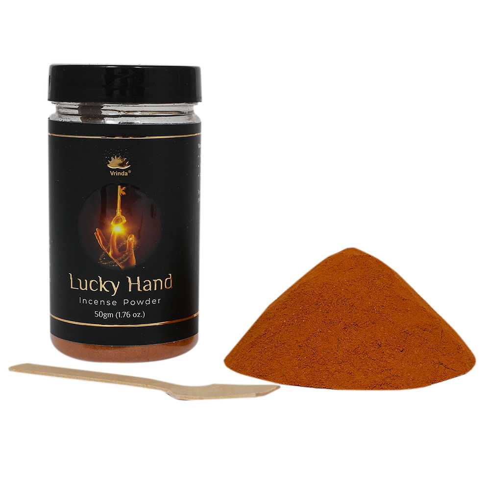 Lucky Hand Incense Powder 50gm New Arrivals VD Importers Inc.
