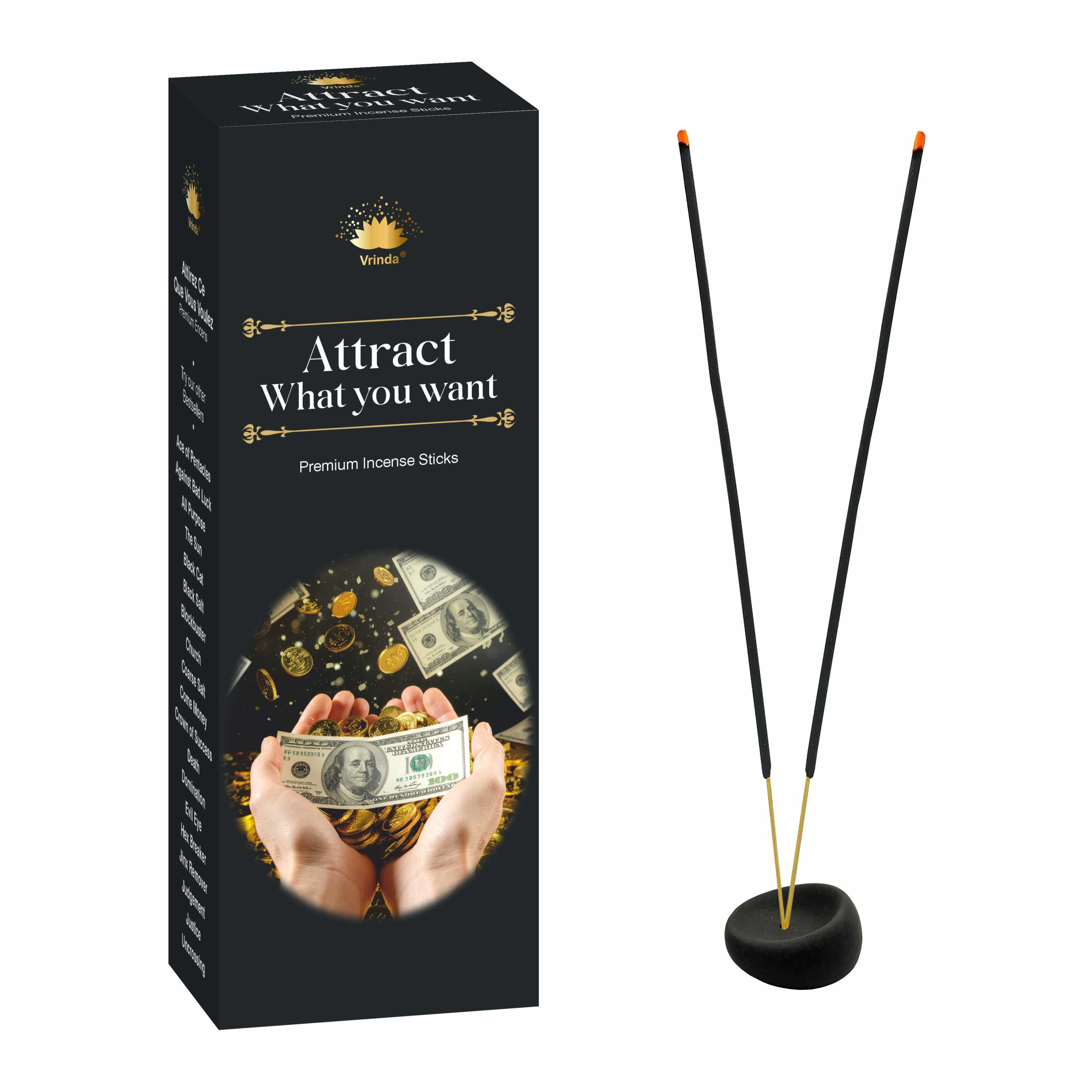 Attract what you Want hexa incense sticks (pack of 6)