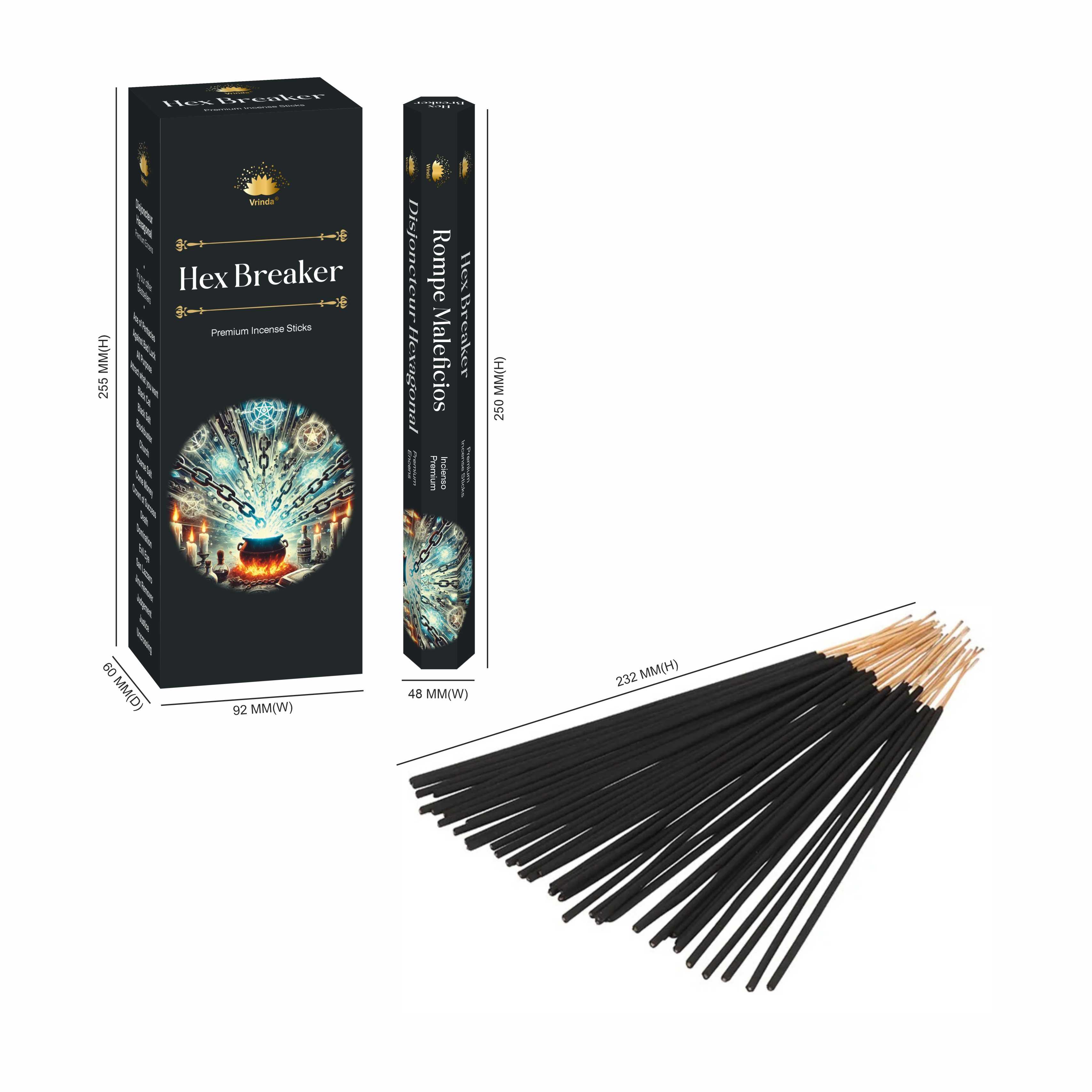 Hex Breaker hexa incense sticks (pack of 6)