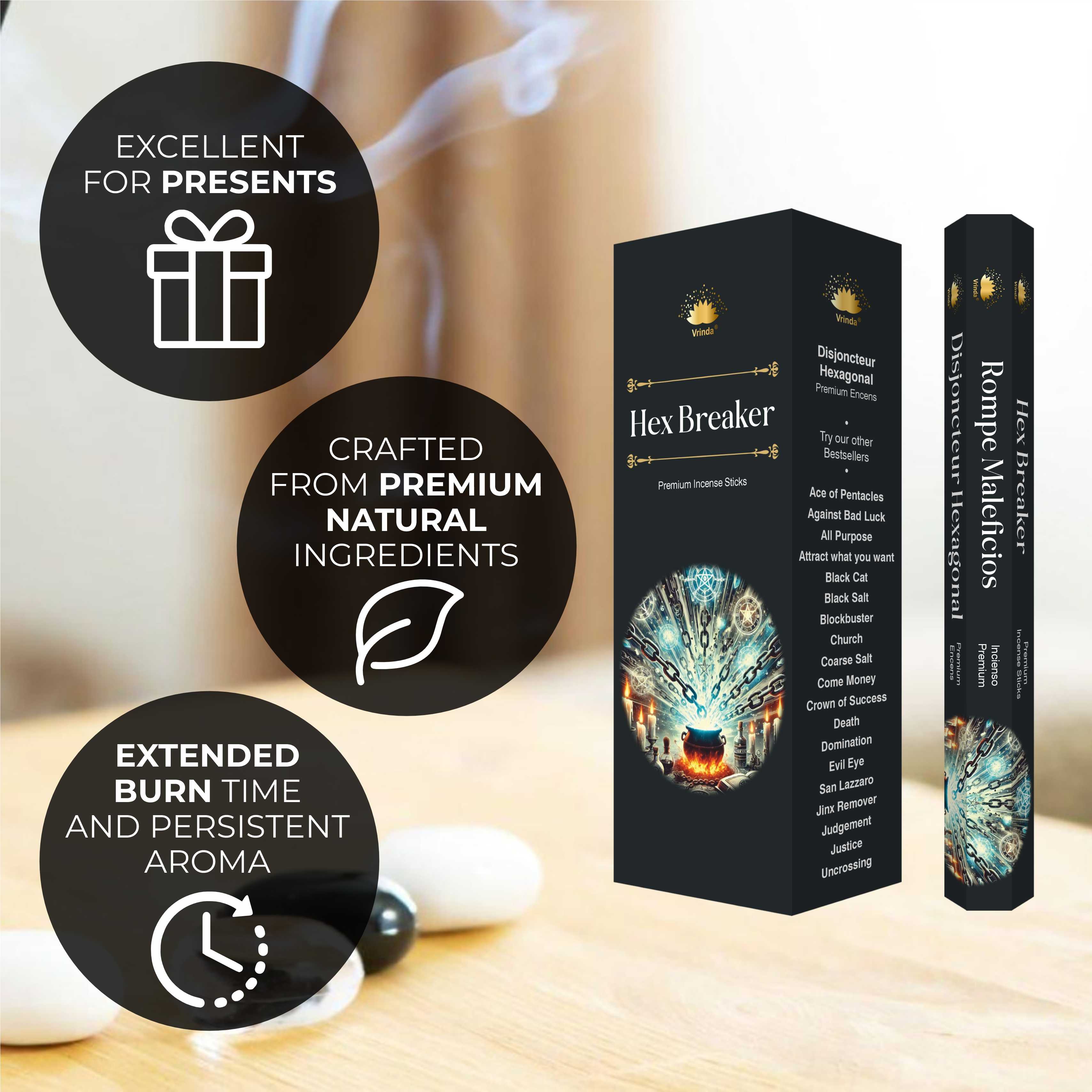 Hex Breaker hexa incense sticks (pack of 6)