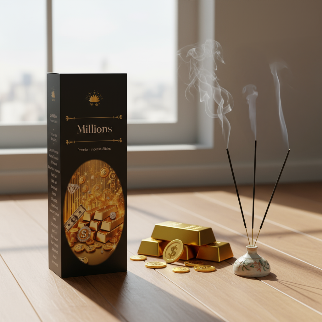 Millions hexa incense sticks (pack of 6)