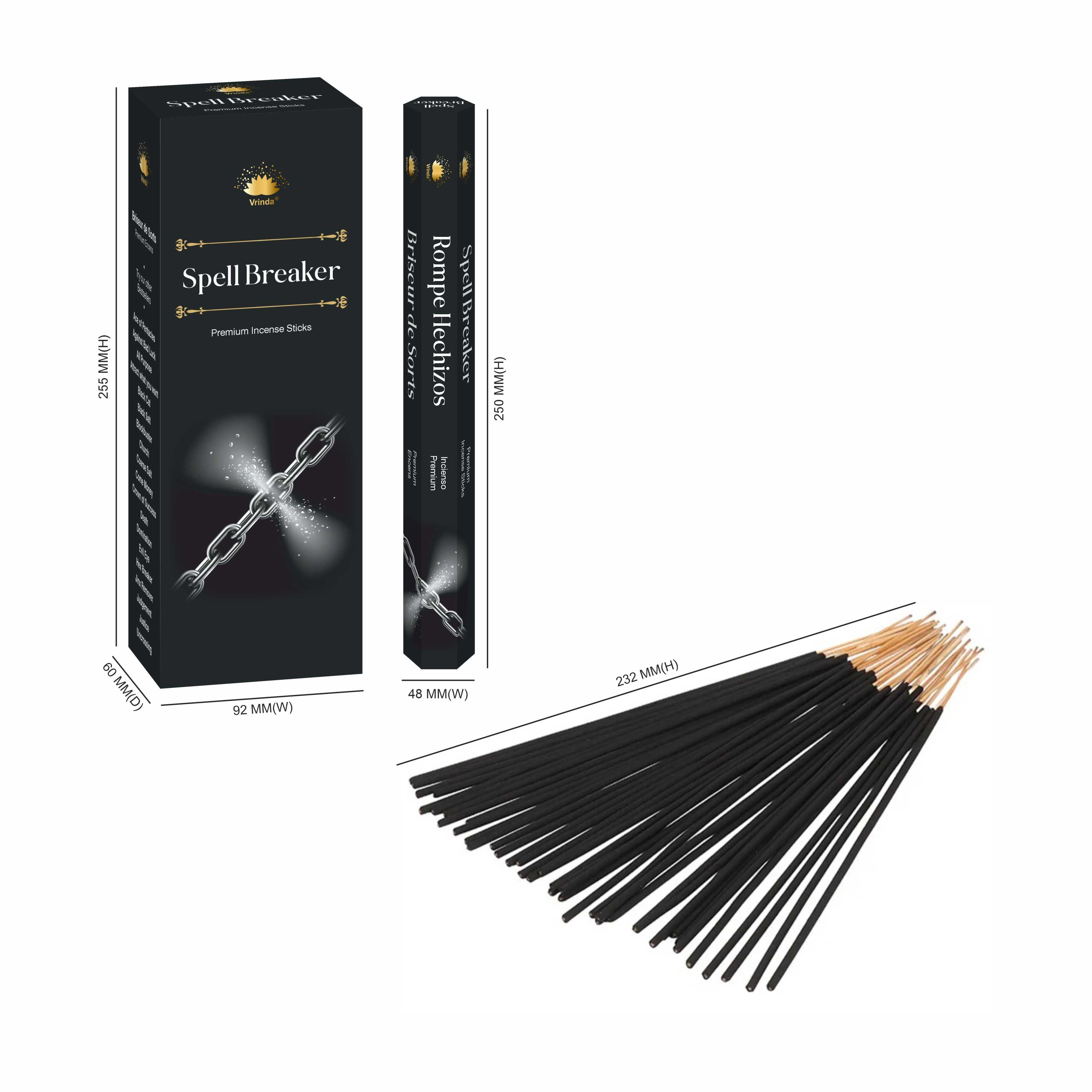 Spell Breaker hexa incense sticks (pack of 6)