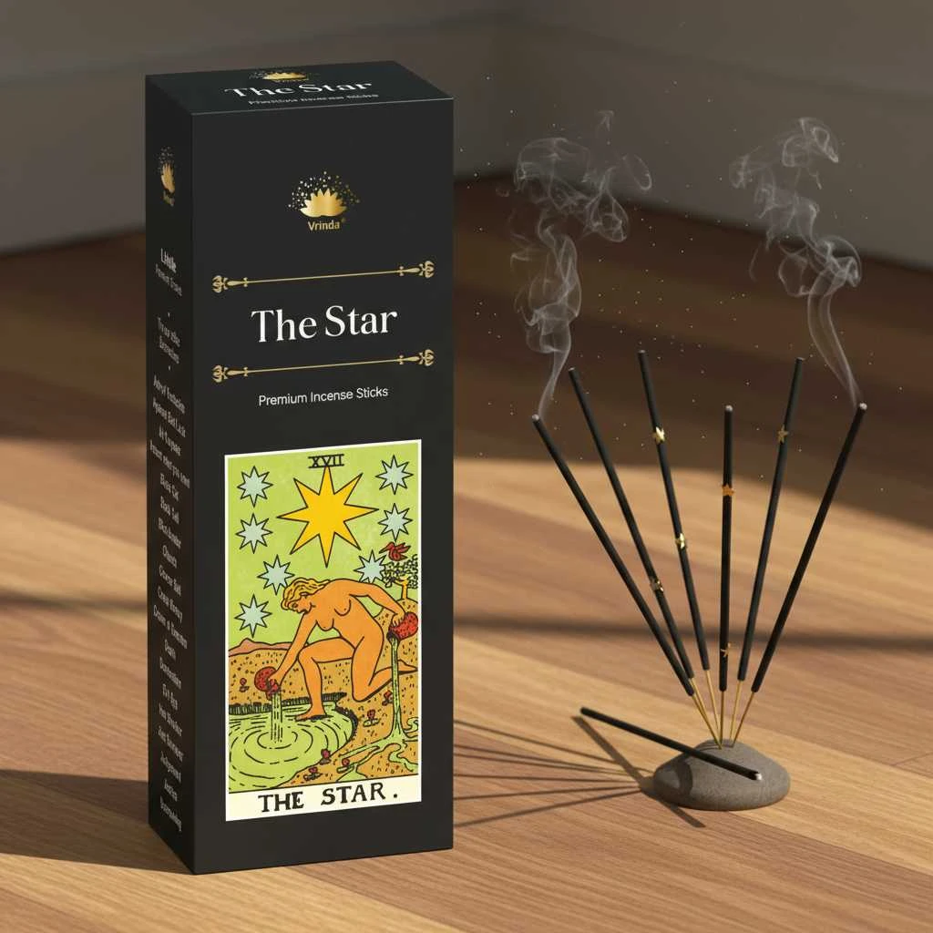 The Star hexa incense sticks (pack of 6)