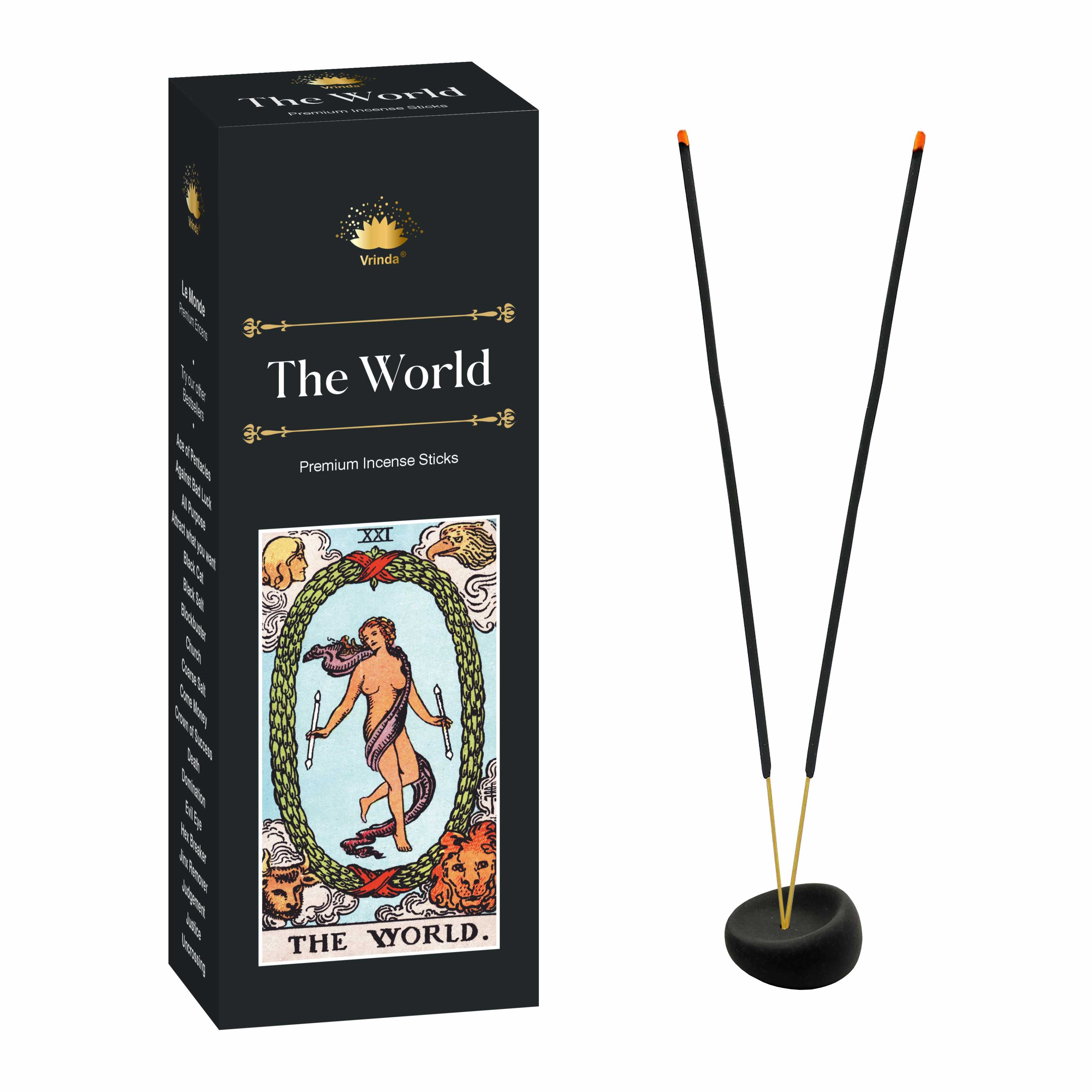 The World hexa incense sticks (pack of 6) Vrinda ® New Arrivals VD Importers Inc.