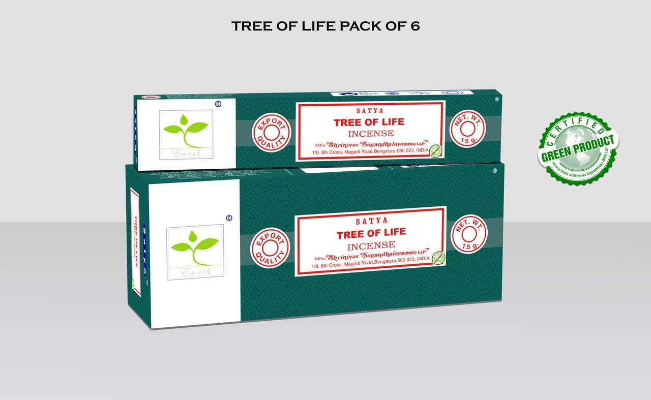 Satya Tree of life Incense 15 grams