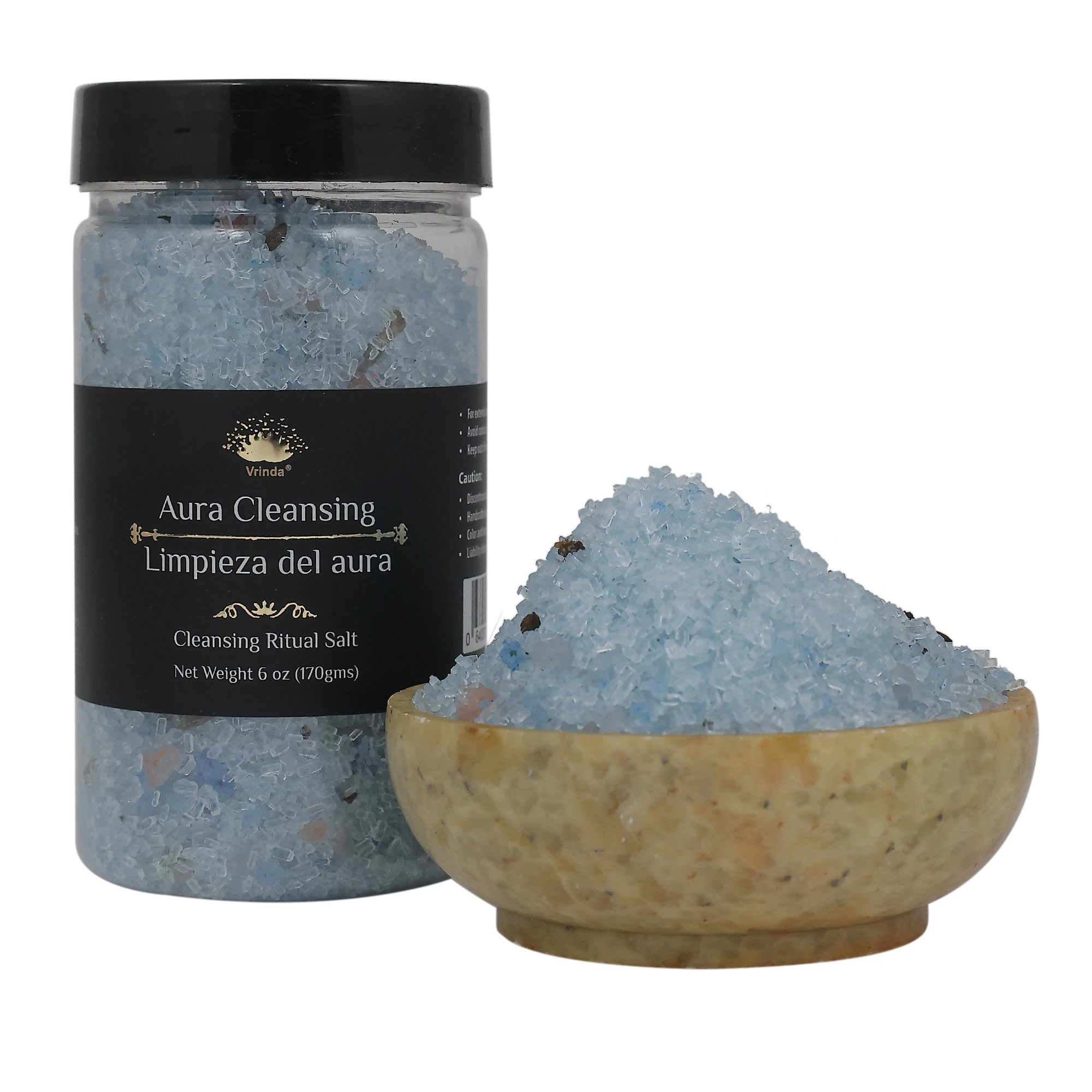 Aura Cleansing Ritual Salt with Herbs 6 OZ