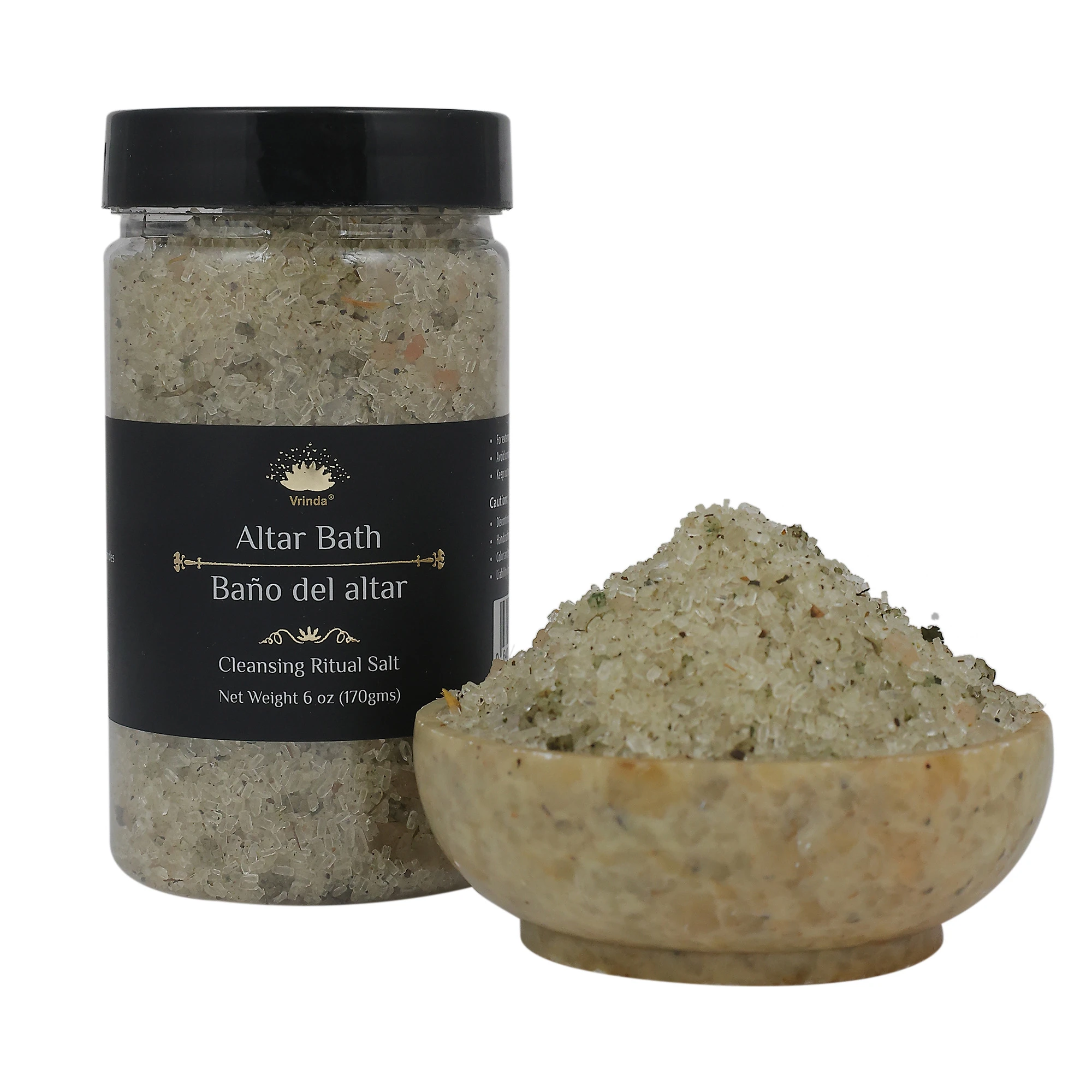 Altar Bath Ritual Salt with Herbs 6 OZ