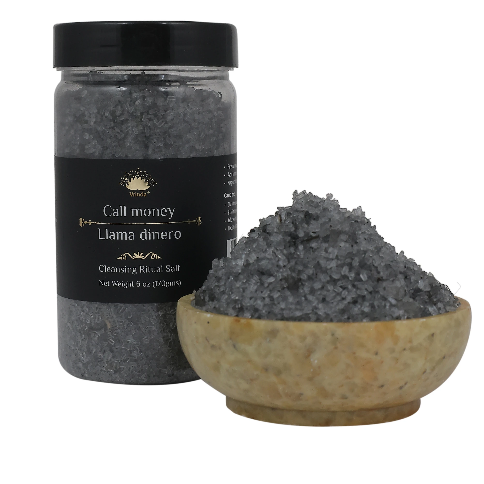Call Money Ritual Salt with Herbs 6 OZ