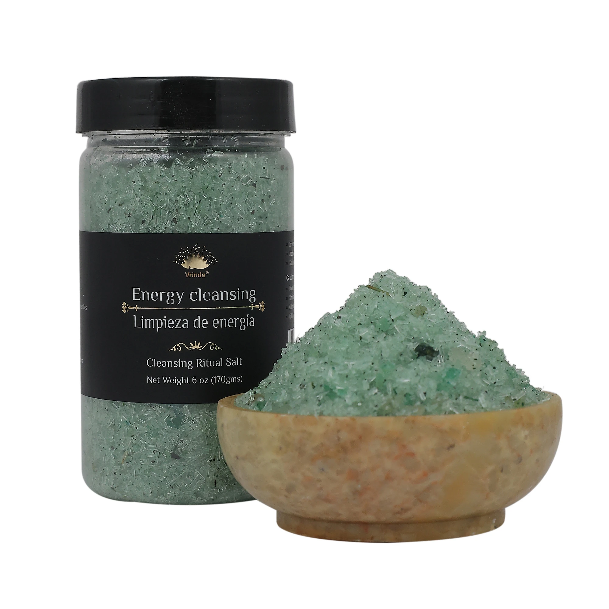 Energy Cleansing Ritual Salt with Herbs 6 OZ