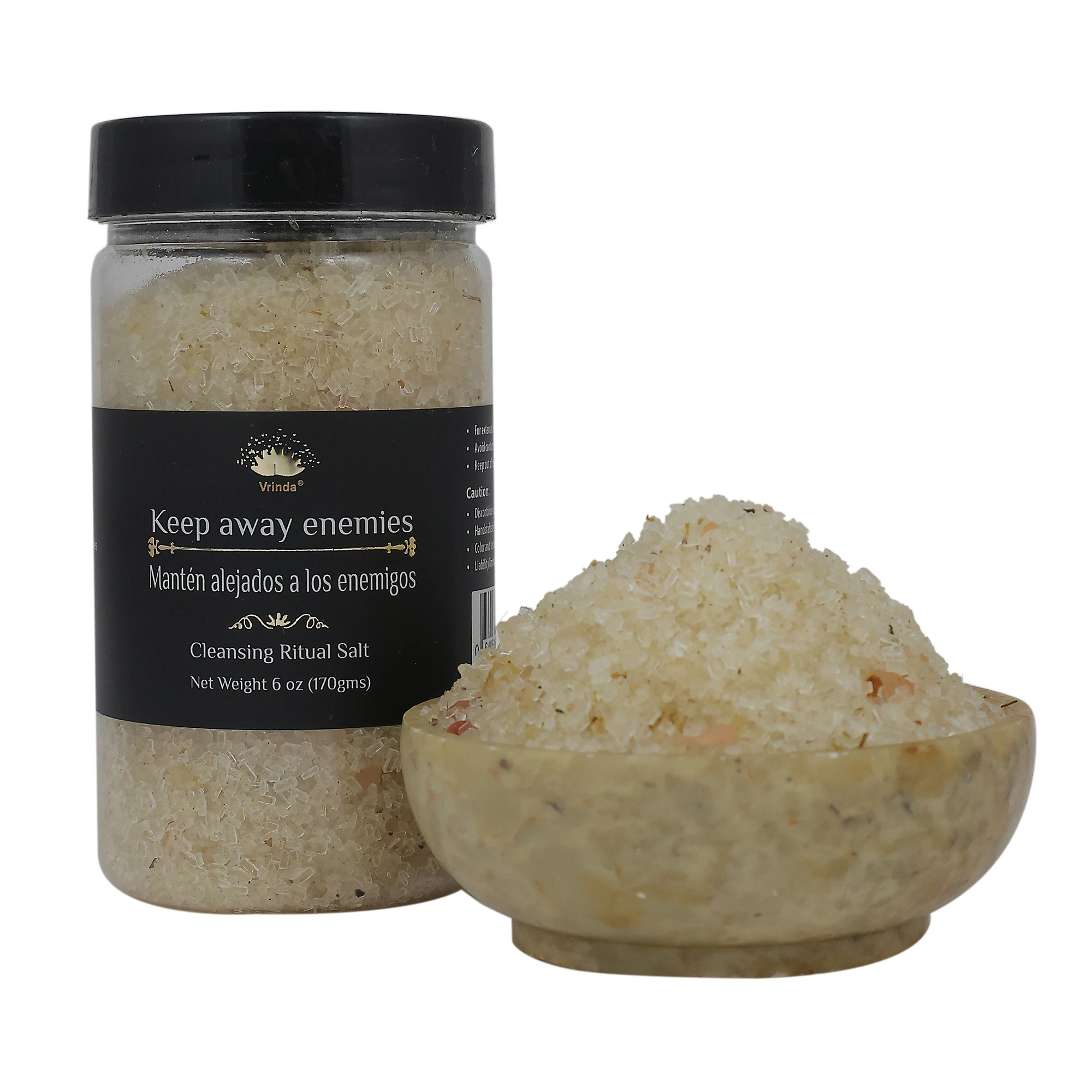 Keep Away Enemies Ritual Salt with Herbs 6 OZ