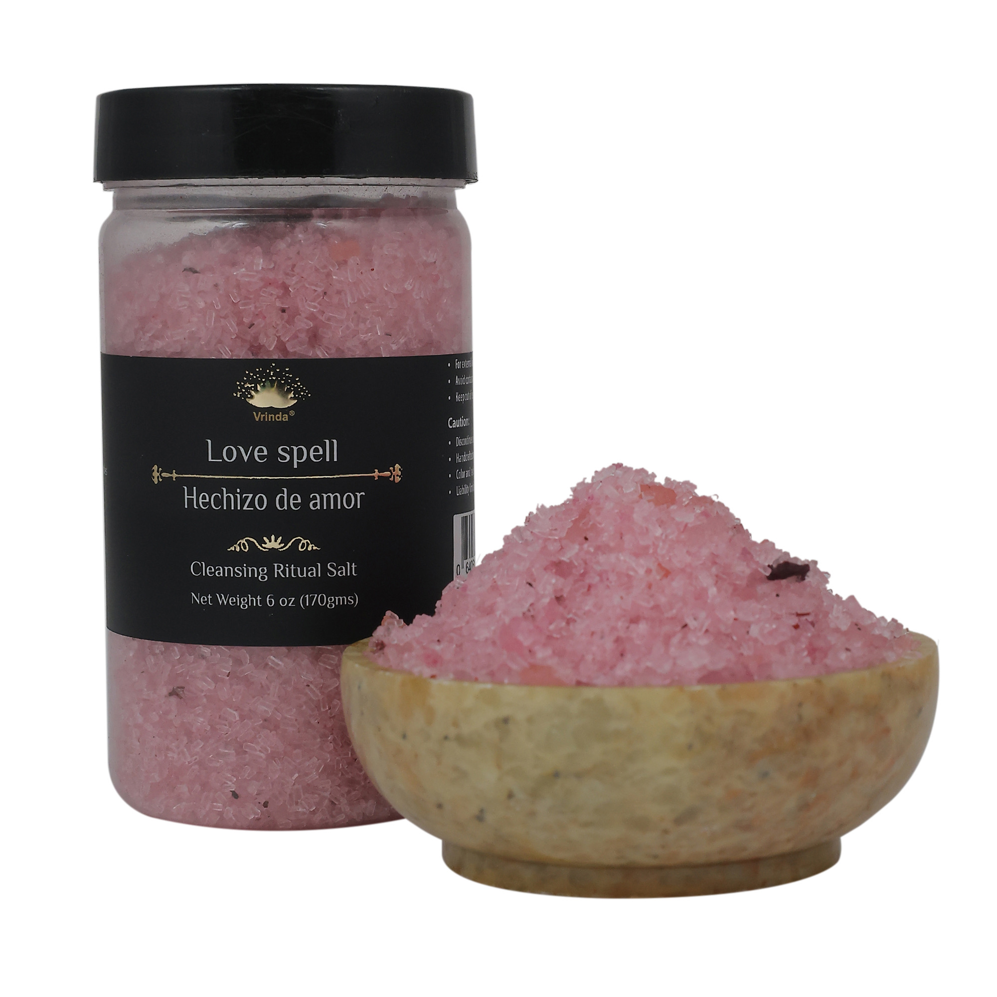 Love Spell Ritual Salt with Herbs 6 OZ