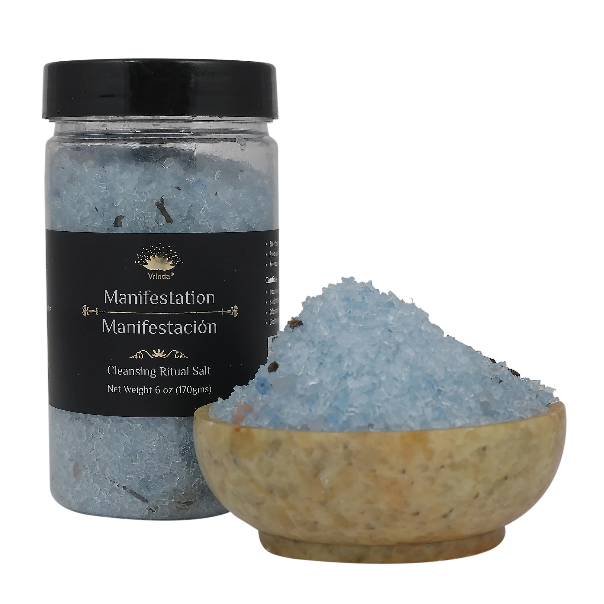 Manifestation Ritual Salt with Herbs 6 OZ