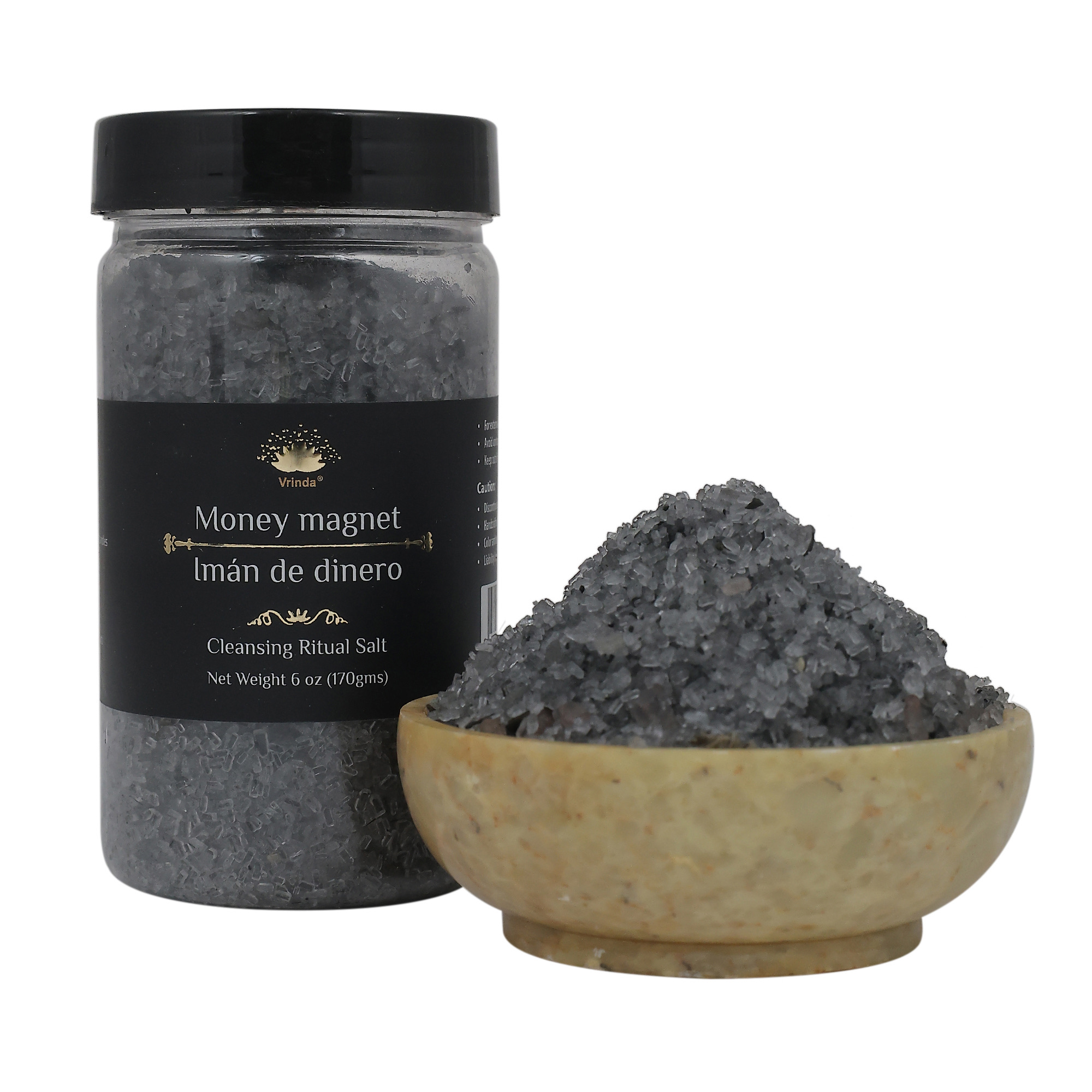Money Magnet Ritual Salt with Herbs 6 OZ