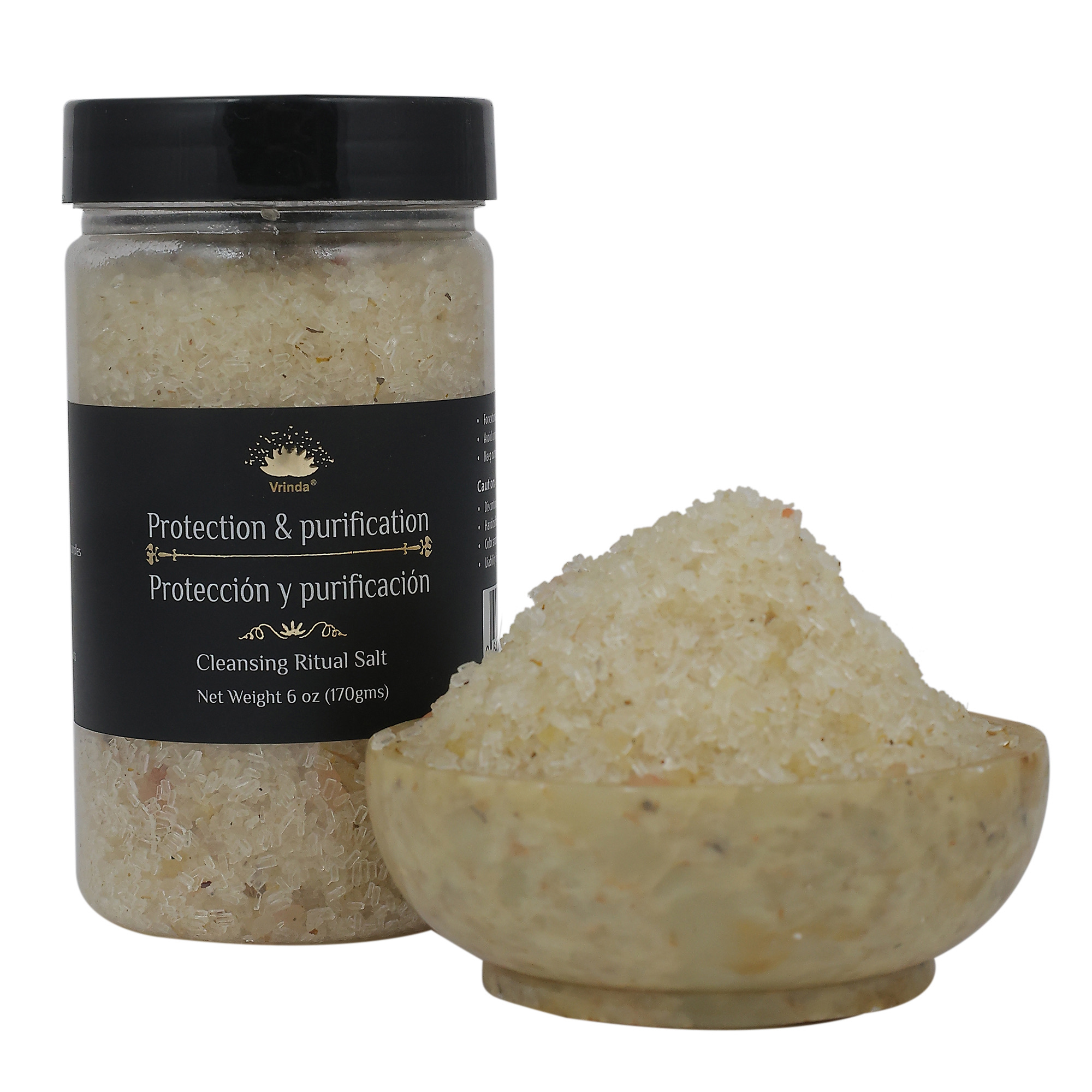 Protection & Purification Ritual Salt with Herbs  6 OZ