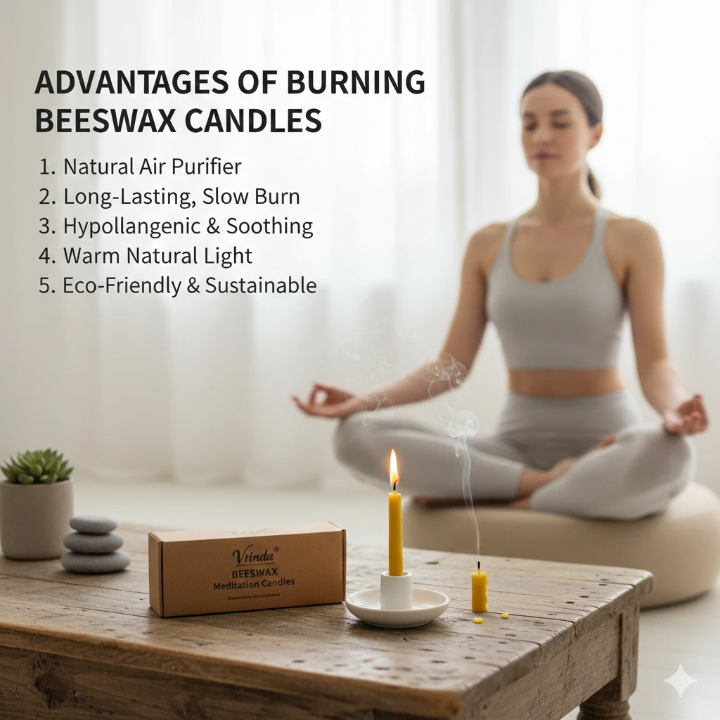 Natural Beewax Candles (pack of 20)
