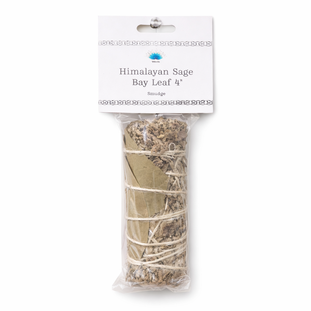 Himalayan Sage w/ Bay Leaves 4"