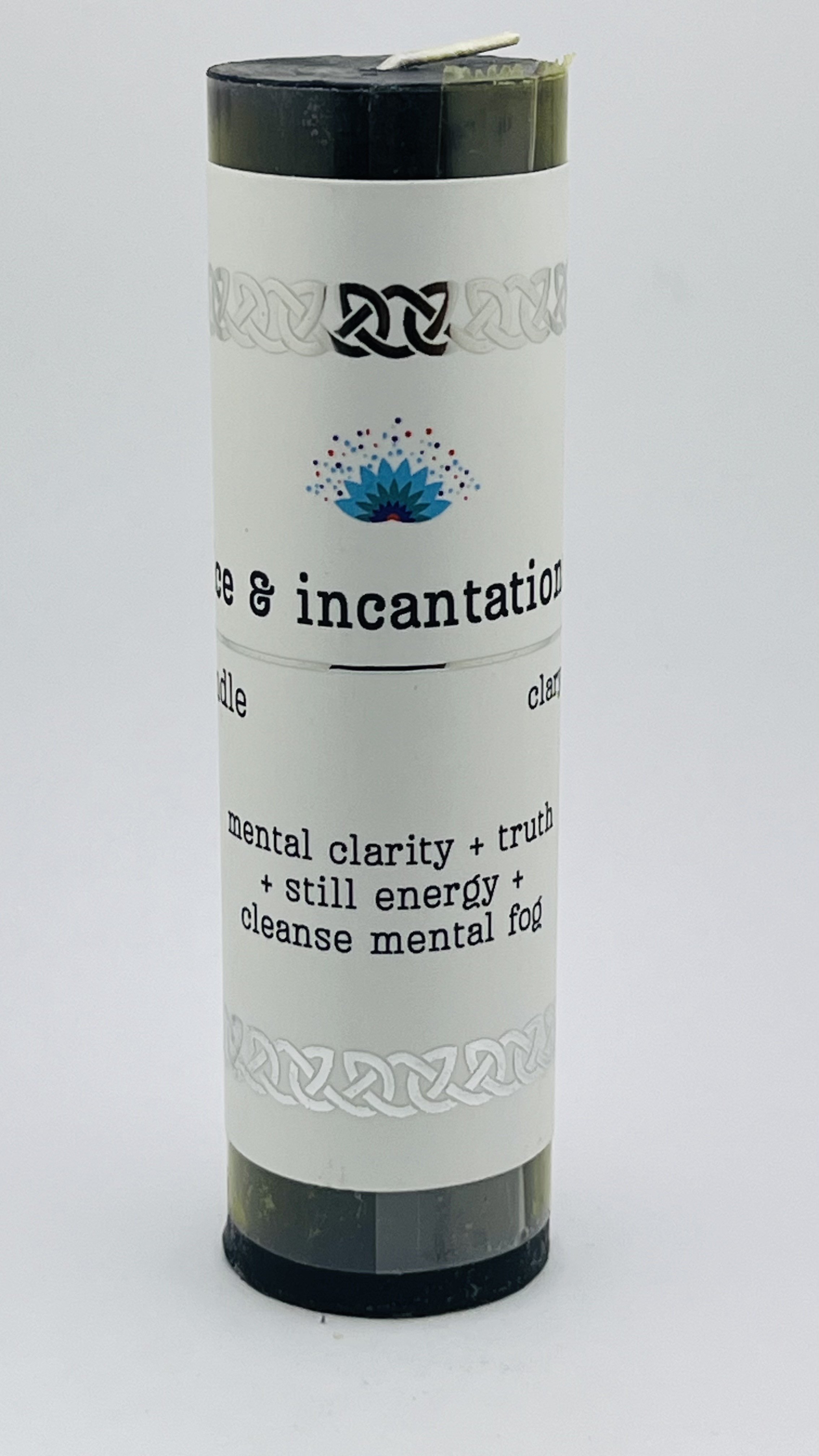 Intention Pillar Candle Ice & Incarnations 5"x1.5"
