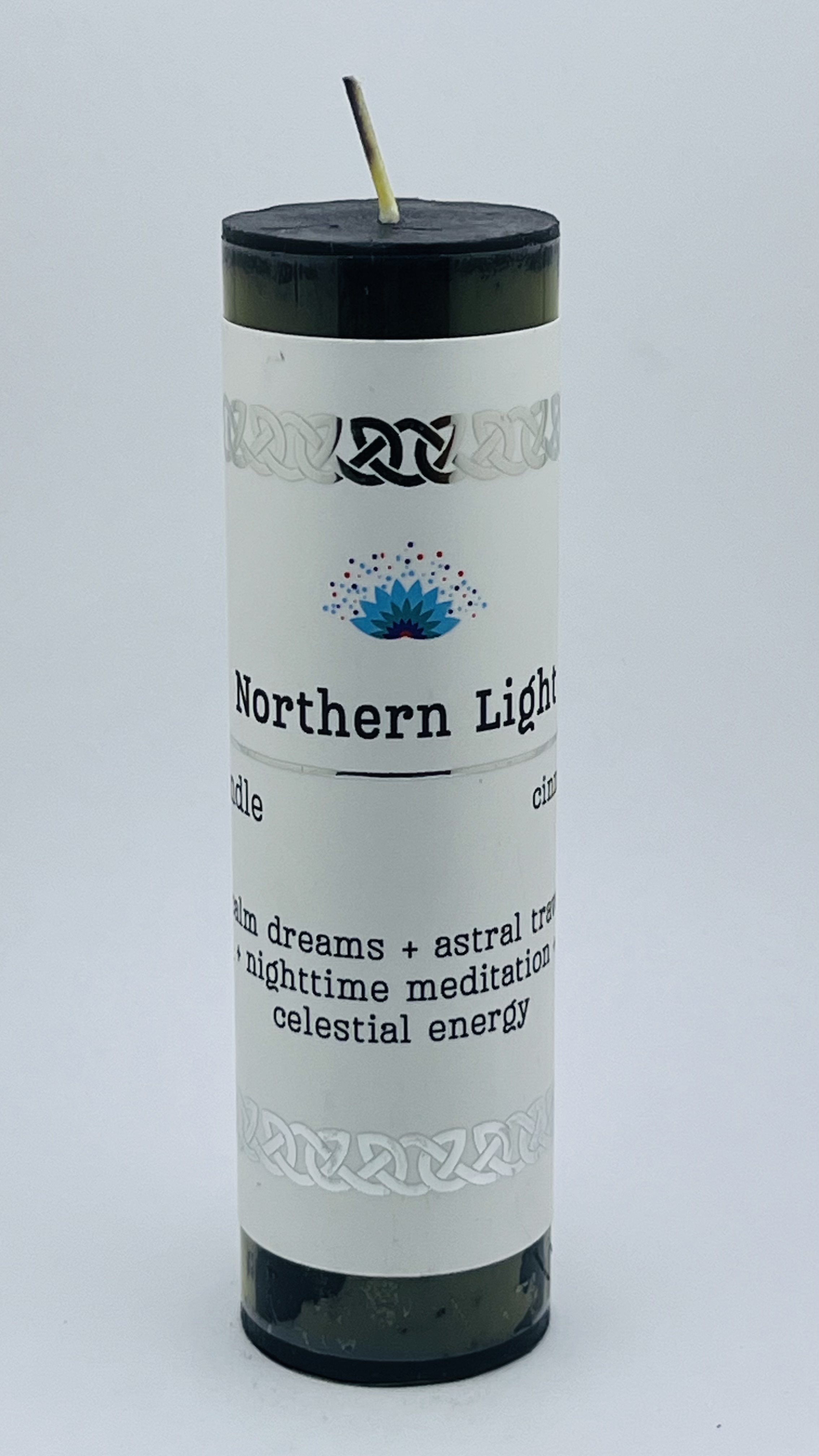 Intention Pillar Candle Northern Light 5"x1.5"