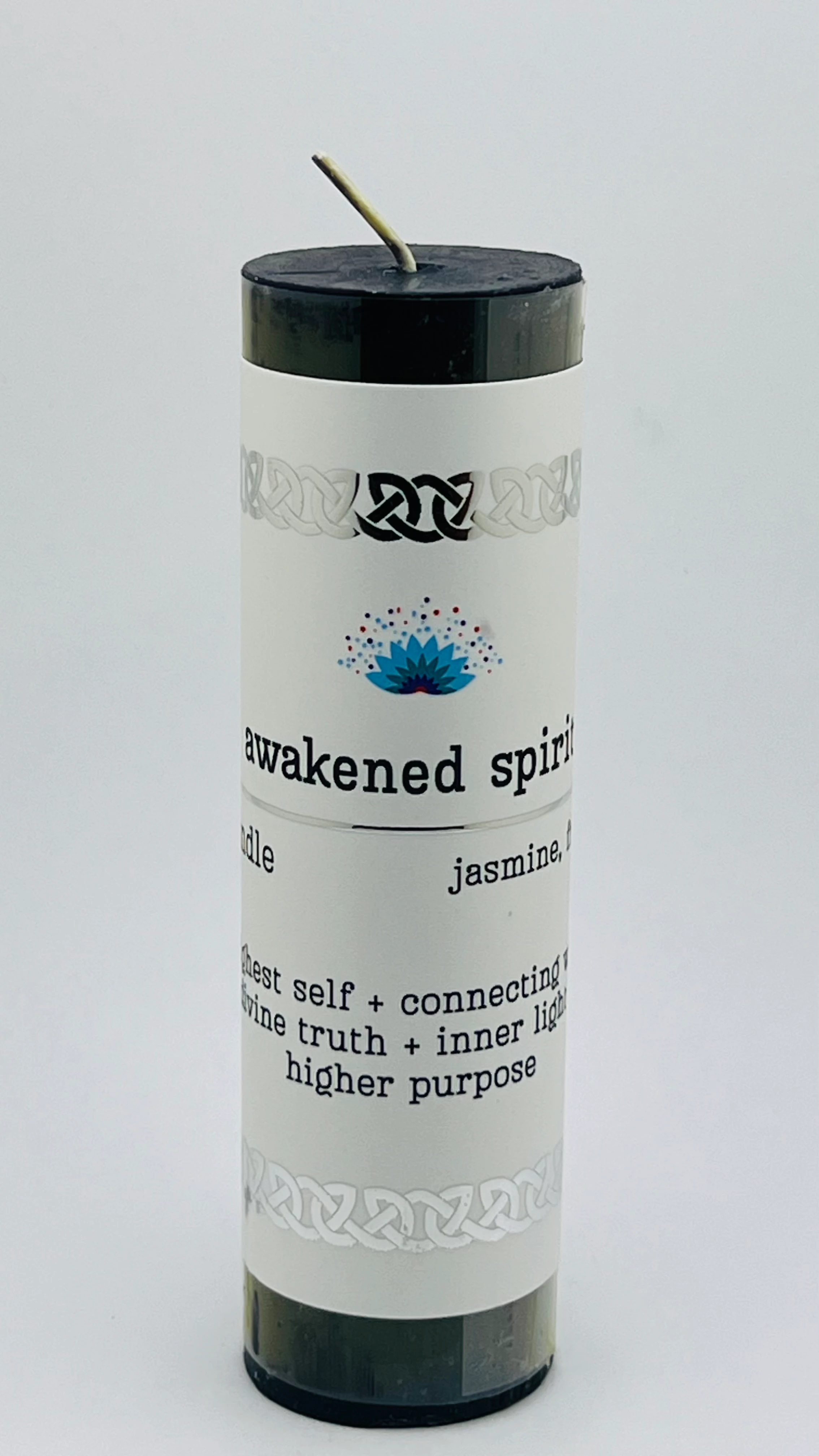 Intention Pillar Candle Awakened Spirit 5"x1.5"