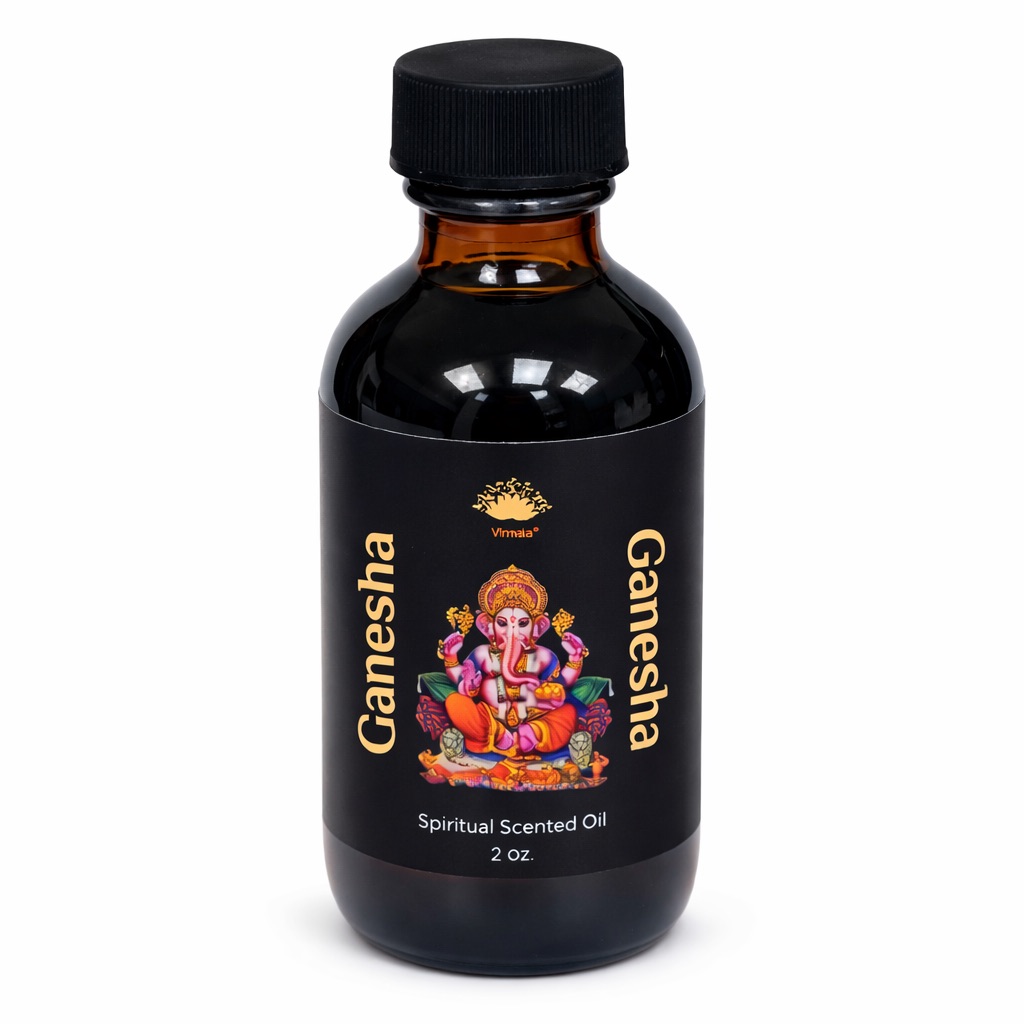 Ganesha Spiritual Scented Oil 2 oz.