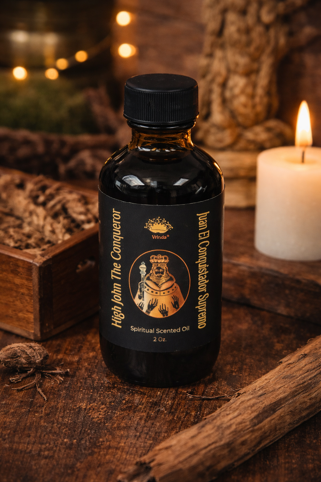 High John the Conqueror Spiritual Scented Oil 2 oz.